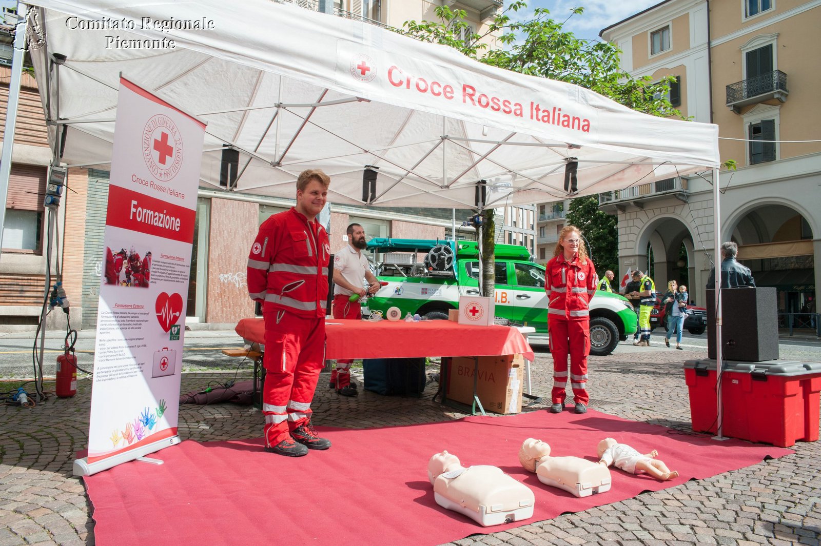 Biella 6 Maggio 2018 - Festa CRI - Croce Rossa Italiana- Comitato Regionale del Piemonte