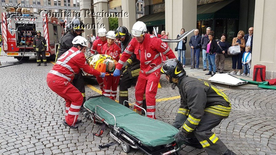 Biella 6 Maggio 2018 - Festa CRI - Croce Rossa Italiana- Comitato Regionale del Piemonte