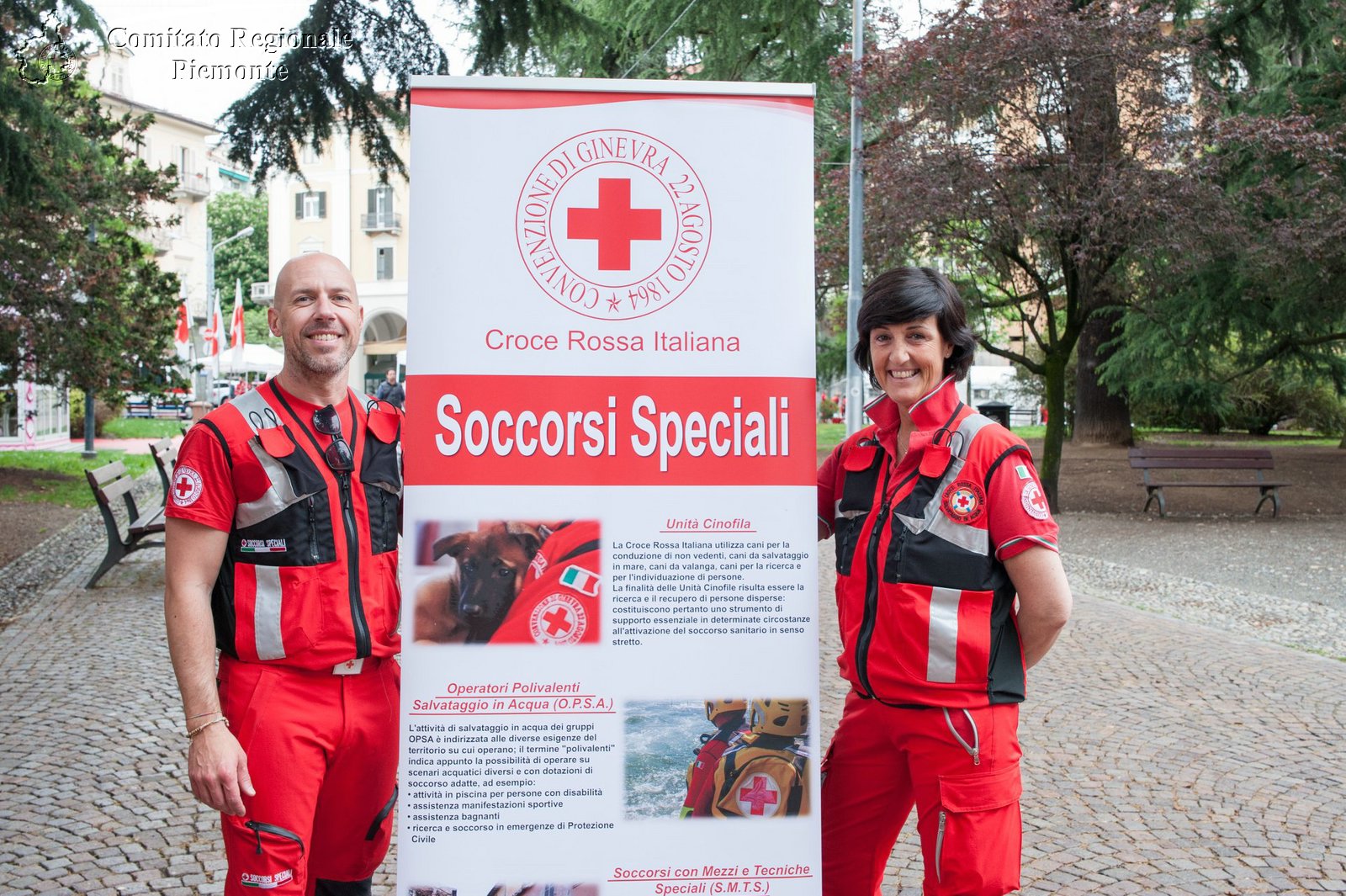 Biella 6 Maggio 2018 - Festa CRI - Croce Rossa Italiana- Comitato Regionale del Piemonte