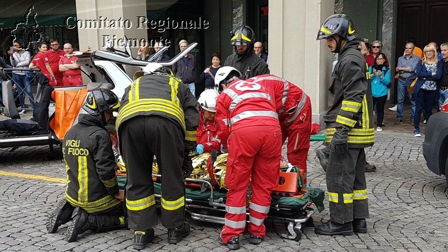 Biella 6 Maggio 2018 - Festa CRI - Croce Rossa Italiana- Comitato Regionale del Piemonte