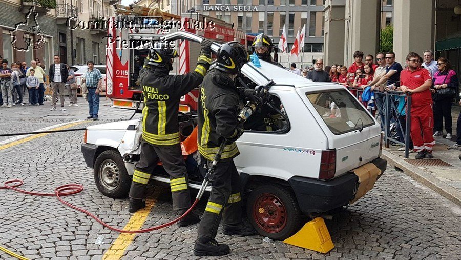 Biella 6 Maggio 2018 - Festa CRI - Croce Rossa Italiana- Comitato Regionale del Piemonte