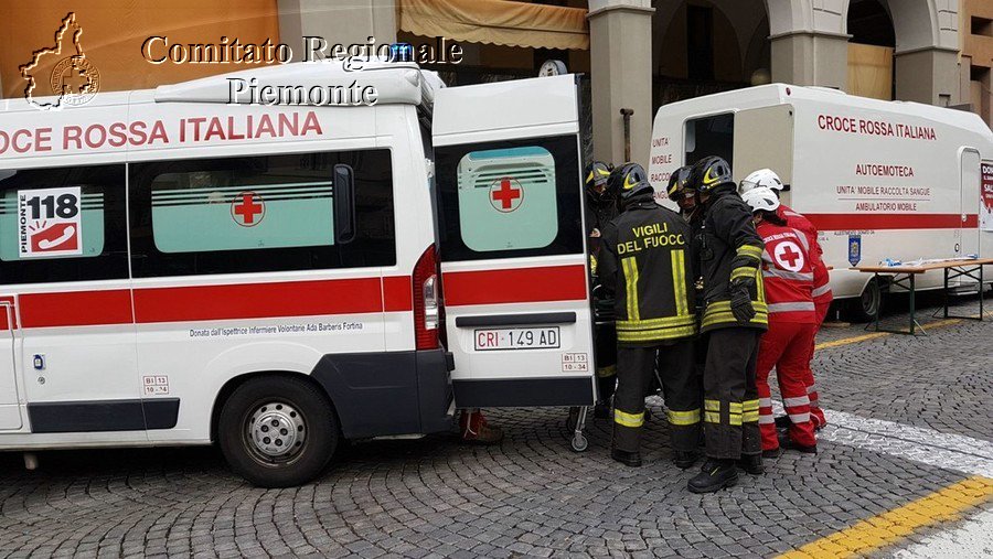 Biella 6 Maggio 2018 - Festa CRI - Croce Rossa Italiana- Comitato Regionale del Piemonte