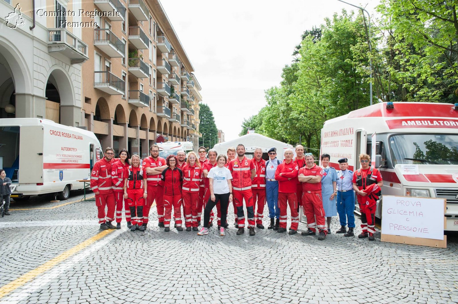 Biella 6 Maggio 2018 - Festa CRI - Croce Rossa Italiana- Comitato Regionale del Piemonte