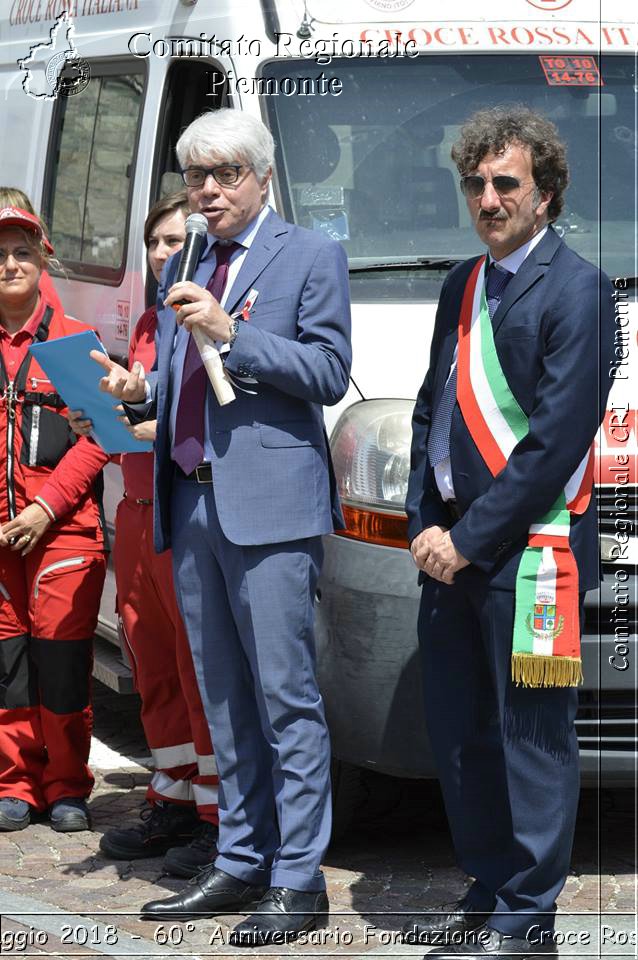 Fiano 6 Maggio 2018 - 60 Anniversario Fondazione - Croce Rossa Italiana- Comitato Regionale del Piemonte