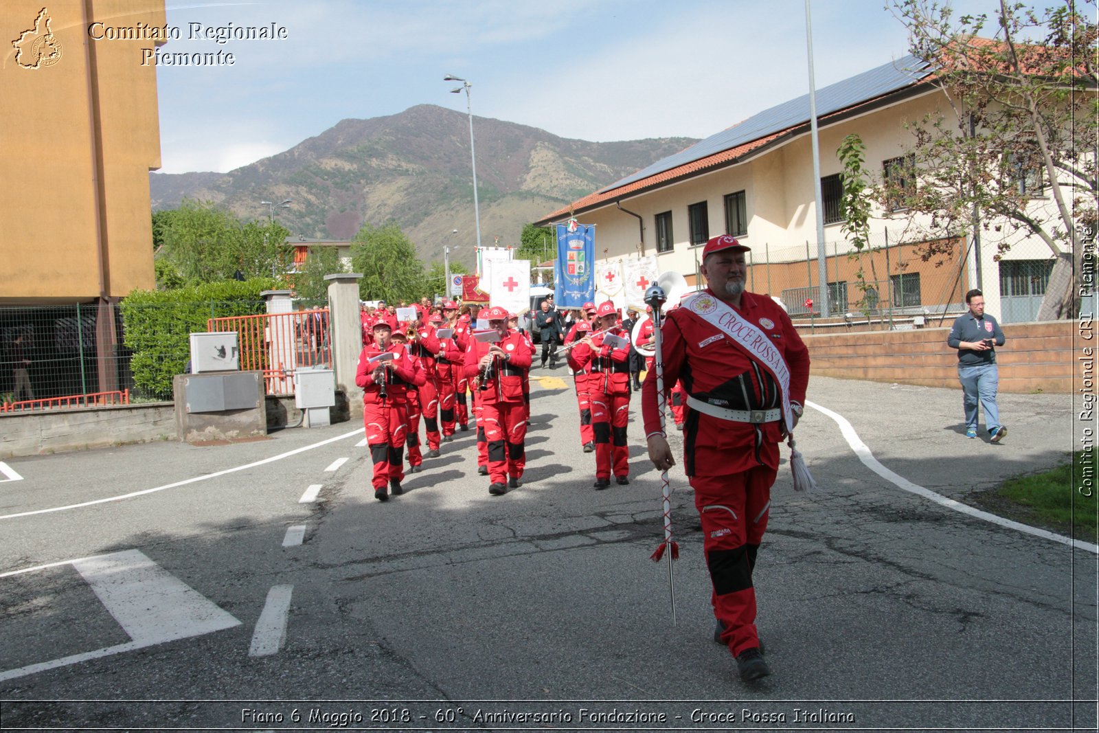 Fiano 6 Maggio 2018 - 60 Anniversario Fondazione - Croce Rossa Italiana- Comitato Regionale del Piemonte