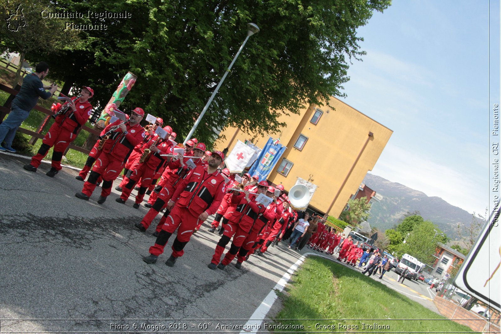 Fiano 6 Maggio 2018 - 60 Anniversario Fondazione - Croce Rossa Italiana- Comitato Regionale del Piemonte