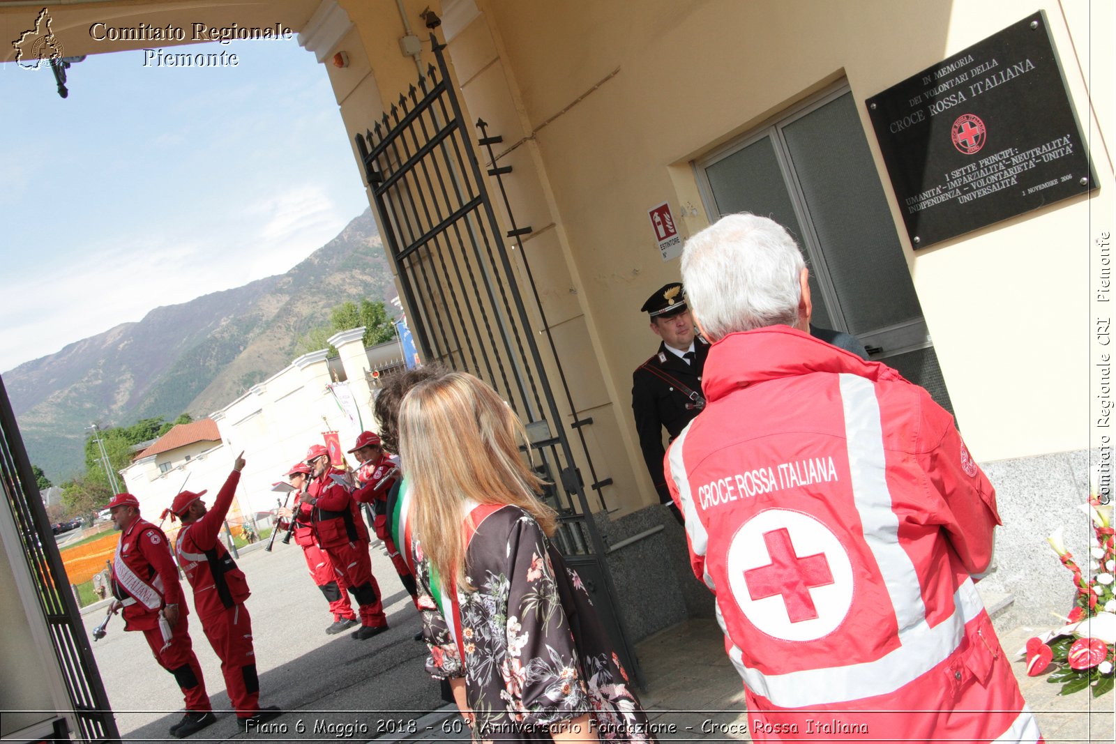 Fiano 6 Maggio 2018 - 60 Anniversario Fondazione - Croce Rossa Italiana- Comitato Regionale del Piemonte