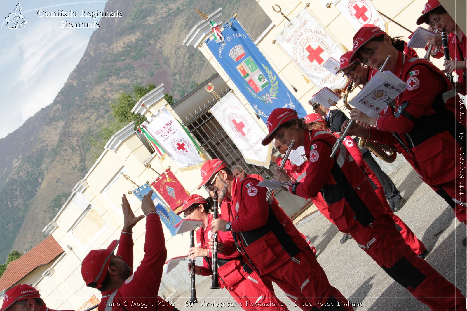 Fiano 6 Maggio 2018 - 60 Anniversario Fondazione - Croce Rossa Italiana- Comitato Regionale del Piemonte