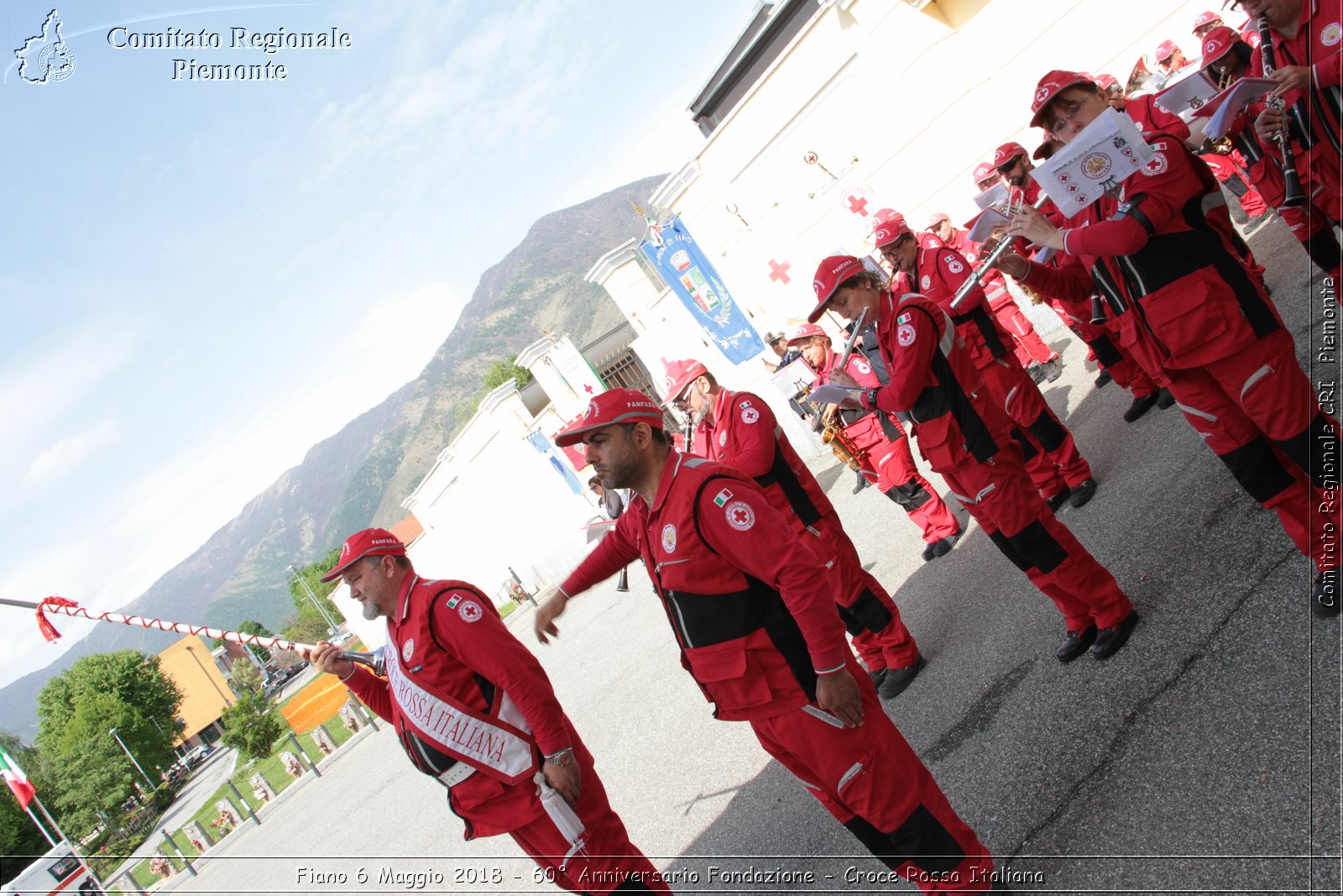 Fiano 6 Maggio 2018 - 60 Anniversario Fondazione - Croce Rossa Italiana- Comitato Regionale del Piemonte