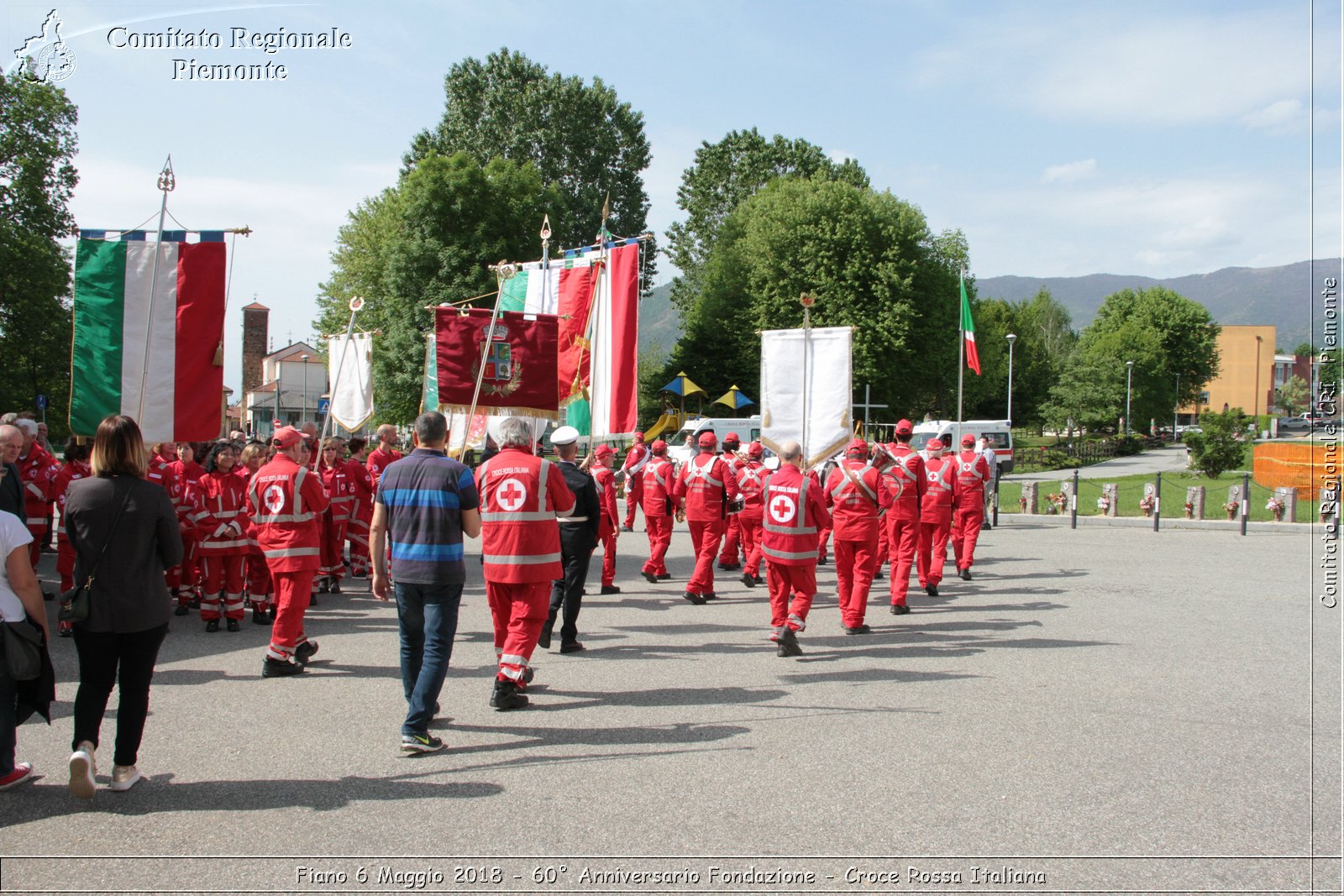 Fiano 6 Maggio 2018 - 60 Anniversario Fondazione - Croce Rossa Italiana- Comitato Regionale del Piemonte