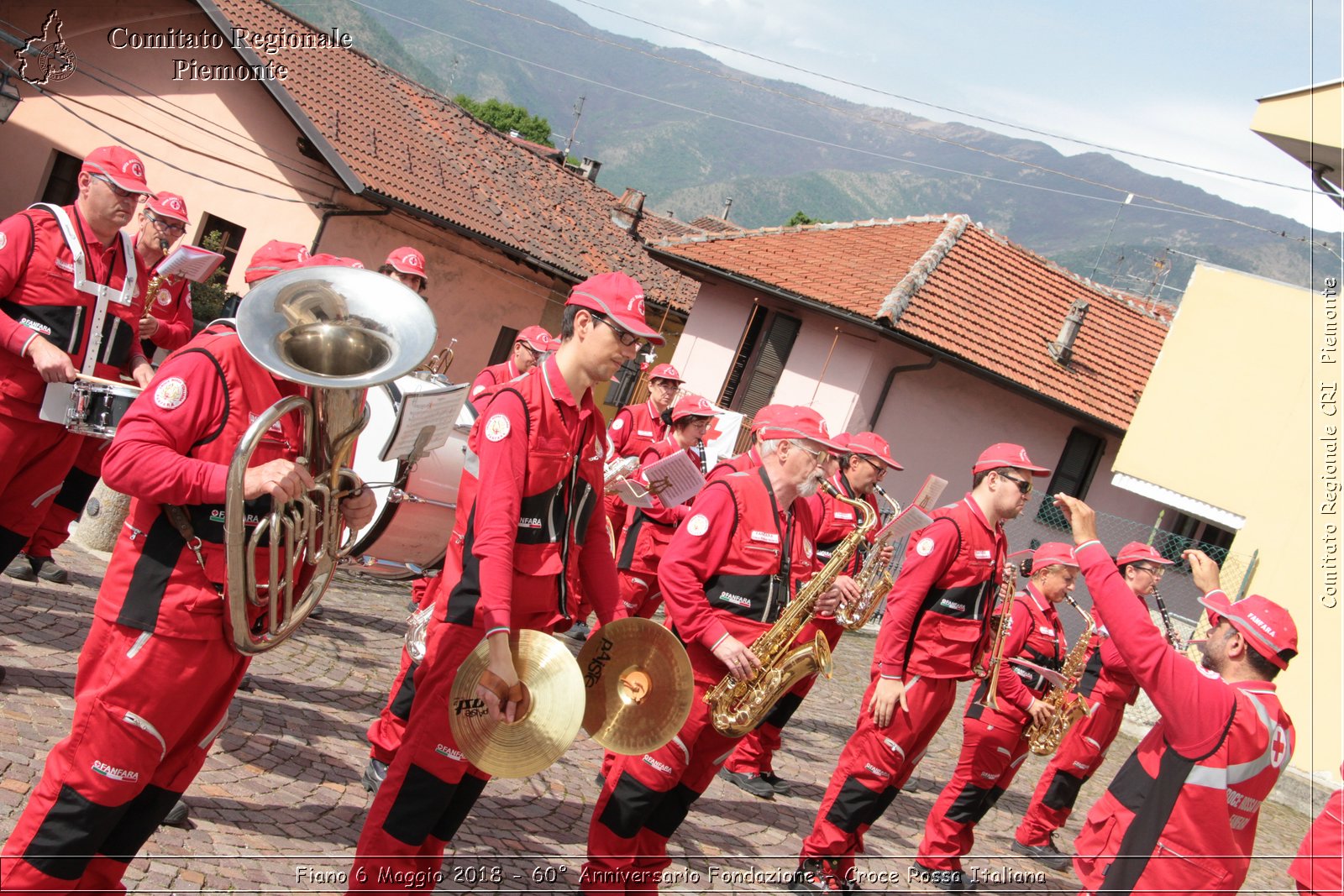 Fiano 6 Maggio 2018 - 60 Anniversario Fondazione - Croce Rossa Italiana- Comitato Regionale del Piemonte