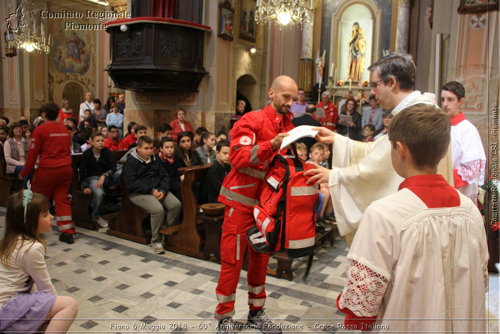 Fiano 6 Maggio 2018 - 60 Anniversario Fondazione - Croce Rossa Italiana- Comitato Regionale del Piemonte