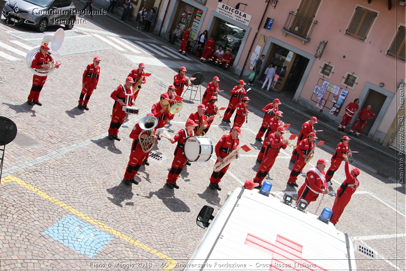 Fiano 6 Maggio 2018 - 60 Anniversario Fondazione - Croce Rossa Italiana- Comitato Regionale del Piemonte