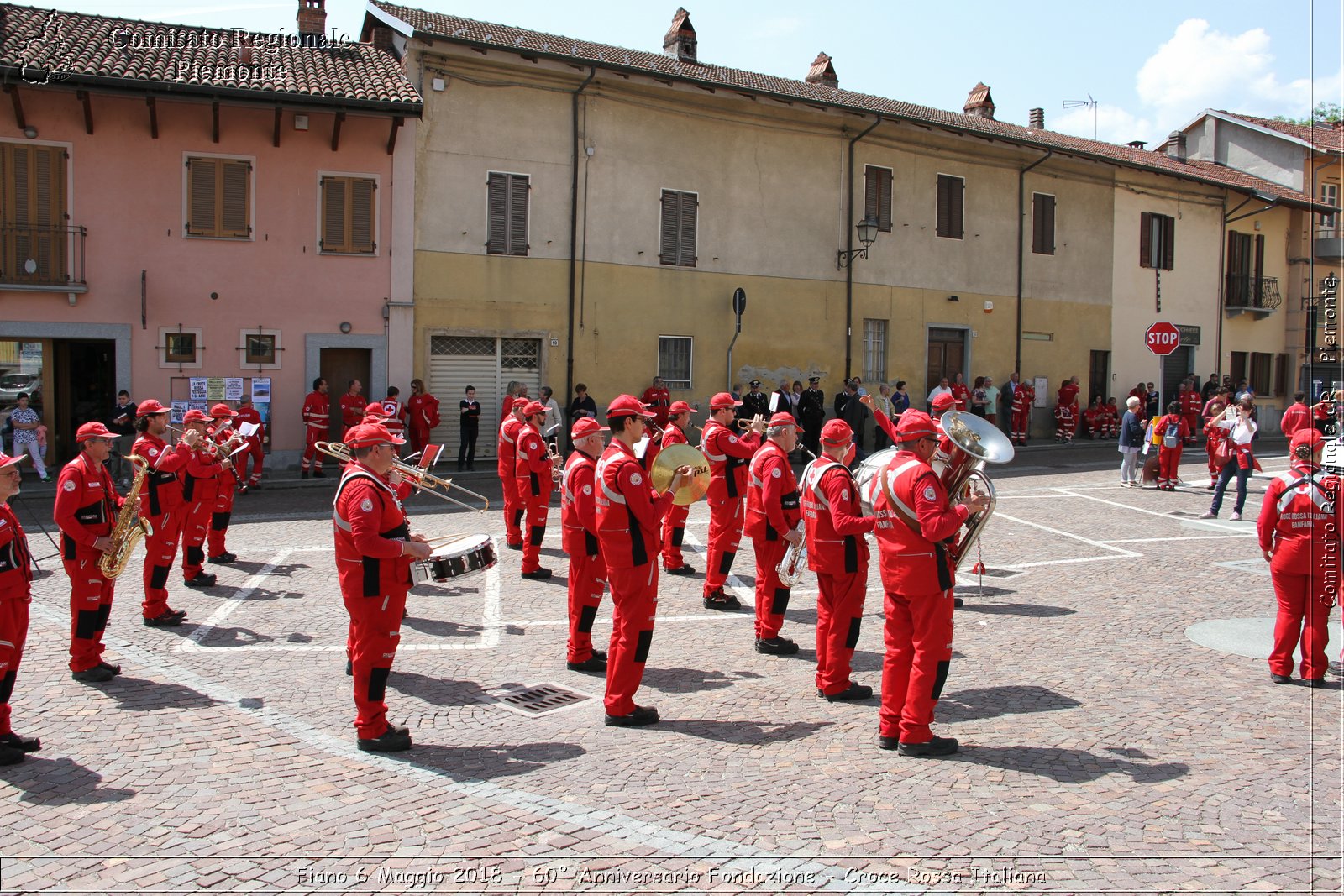 Fiano 6 Maggio 2018 - 60 Anniversario Fondazione - Croce Rossa Italiana- Comitato Regionale del Piemonte