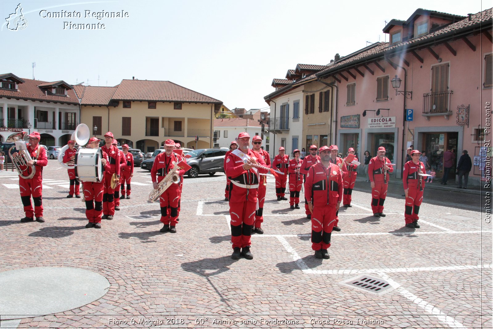 Fiano 6 Maggio 2018 - 60 Anniversario Fondazione - Croce Rossa Italiana- Comitato Regionale del Piemonte