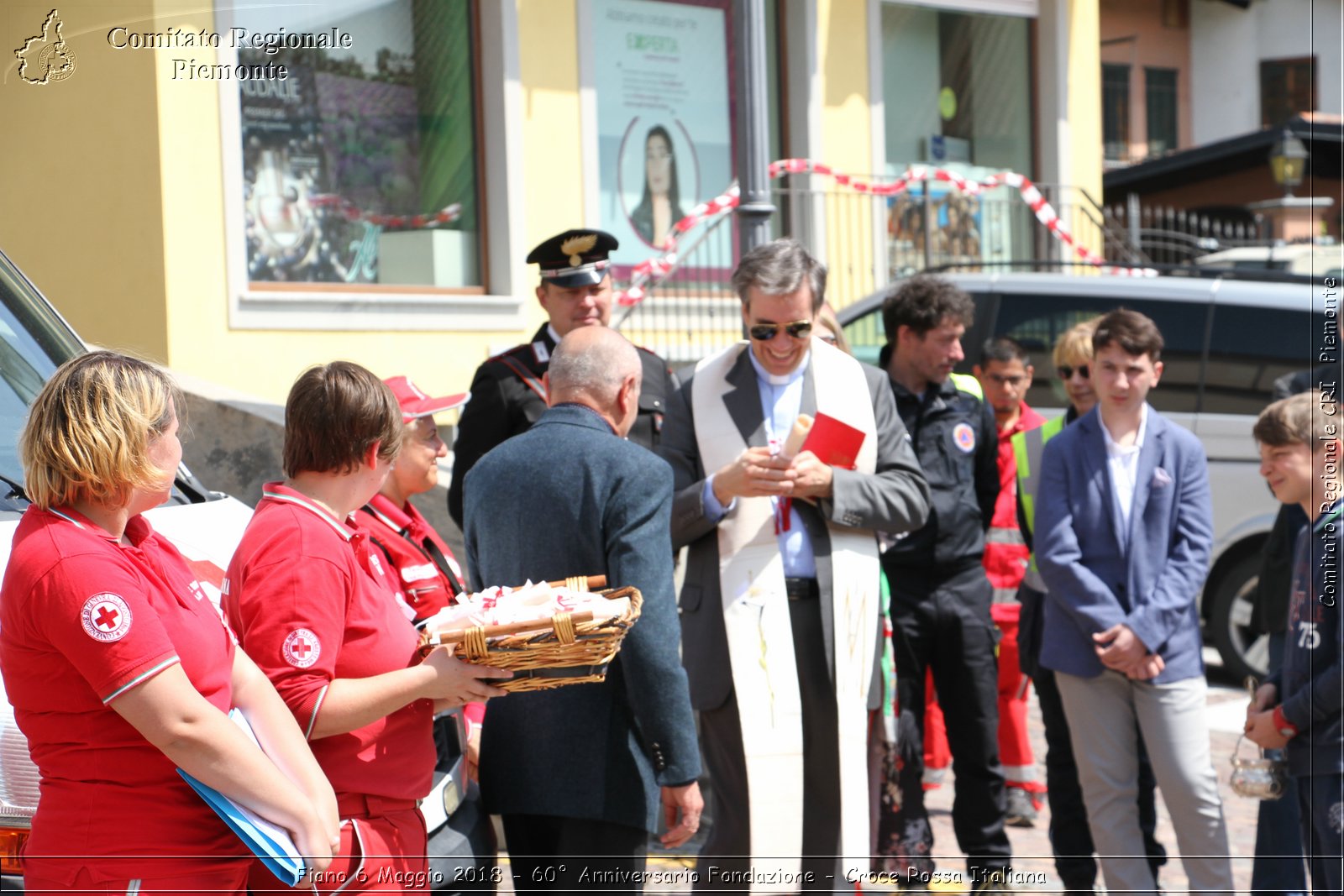 Fiano 6 Maggio 2018 - 60 Anniversario Fondazione - Croce Rossa Italiana- Comitato Regionale del Piemonte