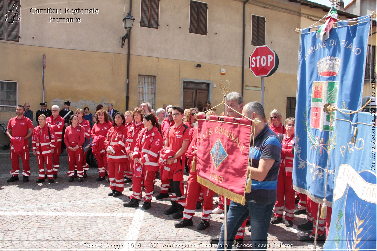 Fiano 6 Maggio 2018 - 60 Anniversario Fondazione - Croce Rossa Italiana- Comitato Regionale del Piemonte