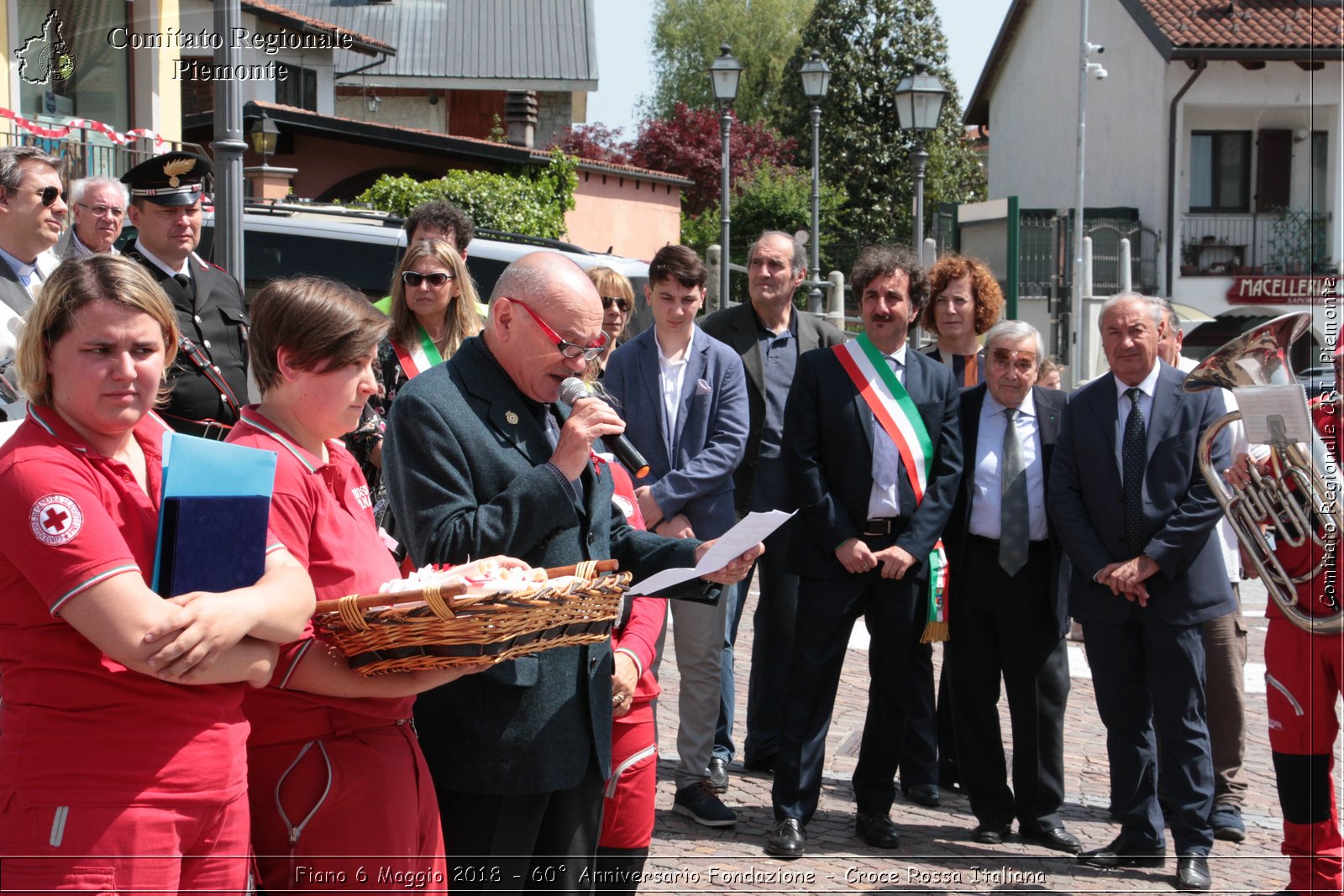 Fiano 6 Maggio 2018 - 60 Anniversario Fondazione - Croce Rossa Italiana- Comitato Regionale del Piemonte