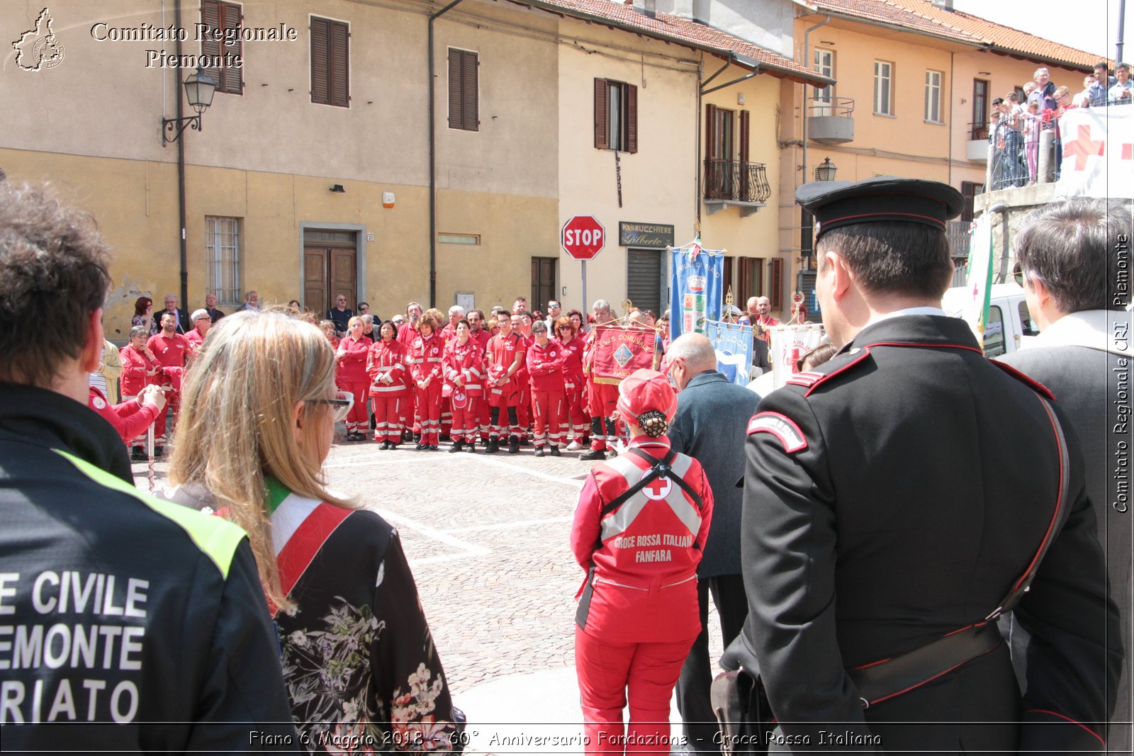 Fiano 6 Maggio 2018 - 60 Anniversario Fondazione - Croce Rossa Italiana- Comitato Regionale del Piemonte