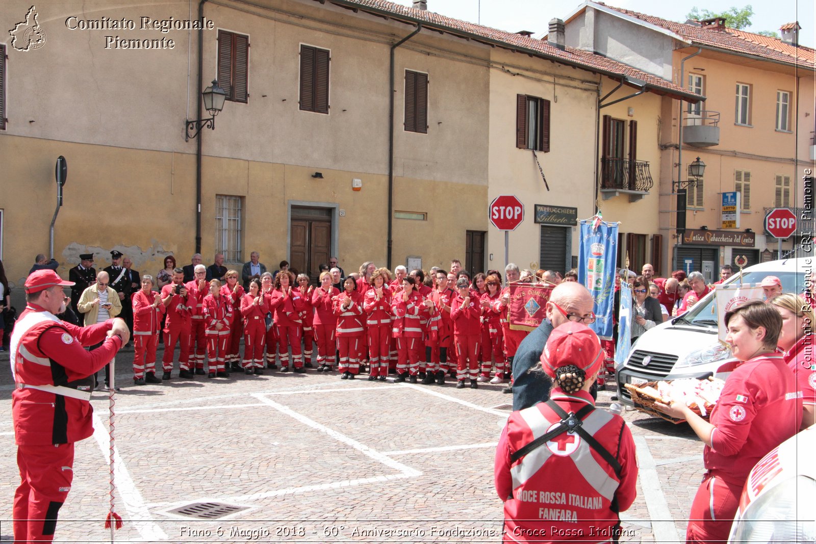 Fiano 6 Maggio 2018 - 60 Anniversario Fondazione - Croce Rossa Italiana- Comitato Regionale del Piemonte