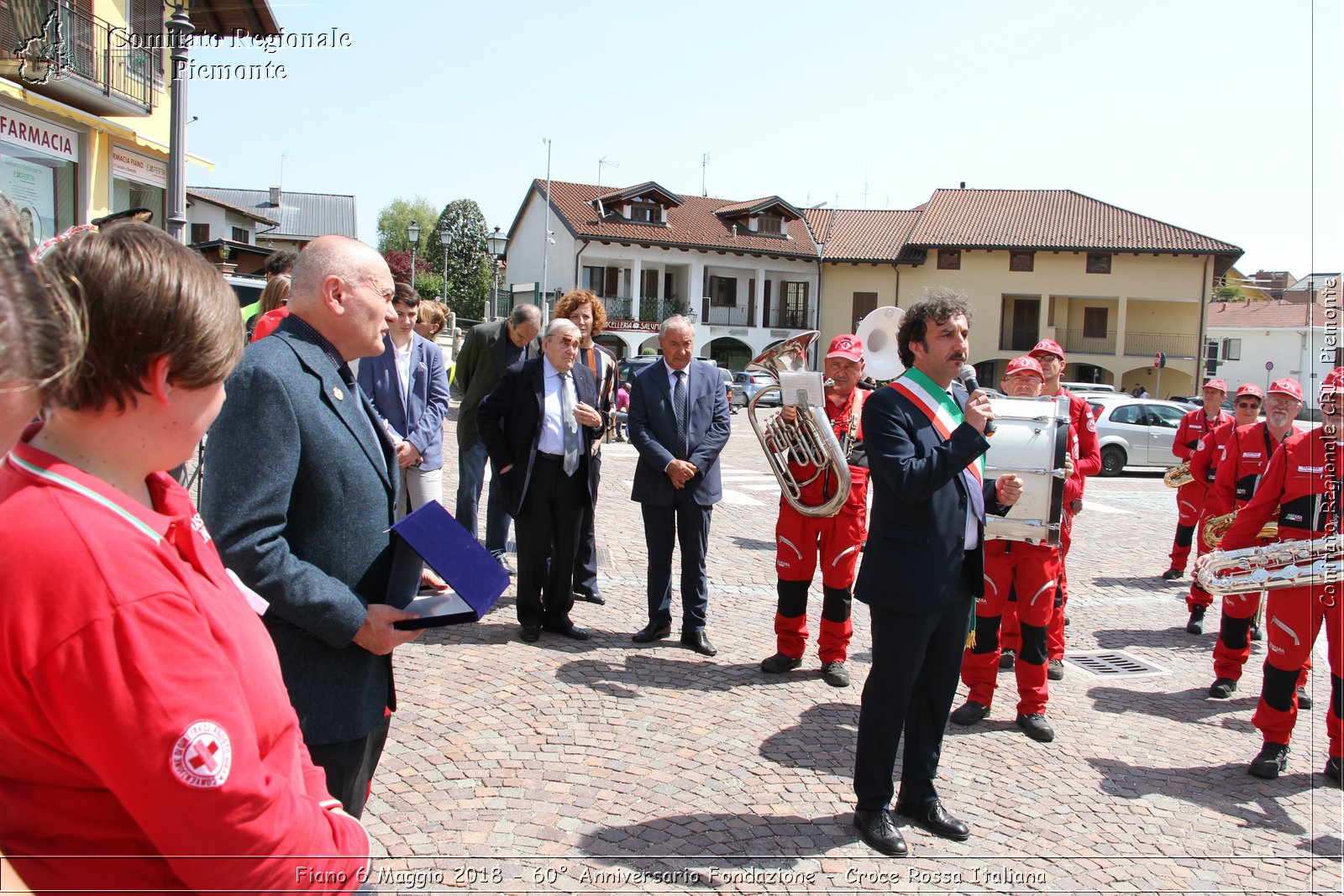 Fiano 6 Maggio 2018 - 60 Anniversario Fondazione - Croce Rossa Italiana- Comitato Regionale del Piemonte