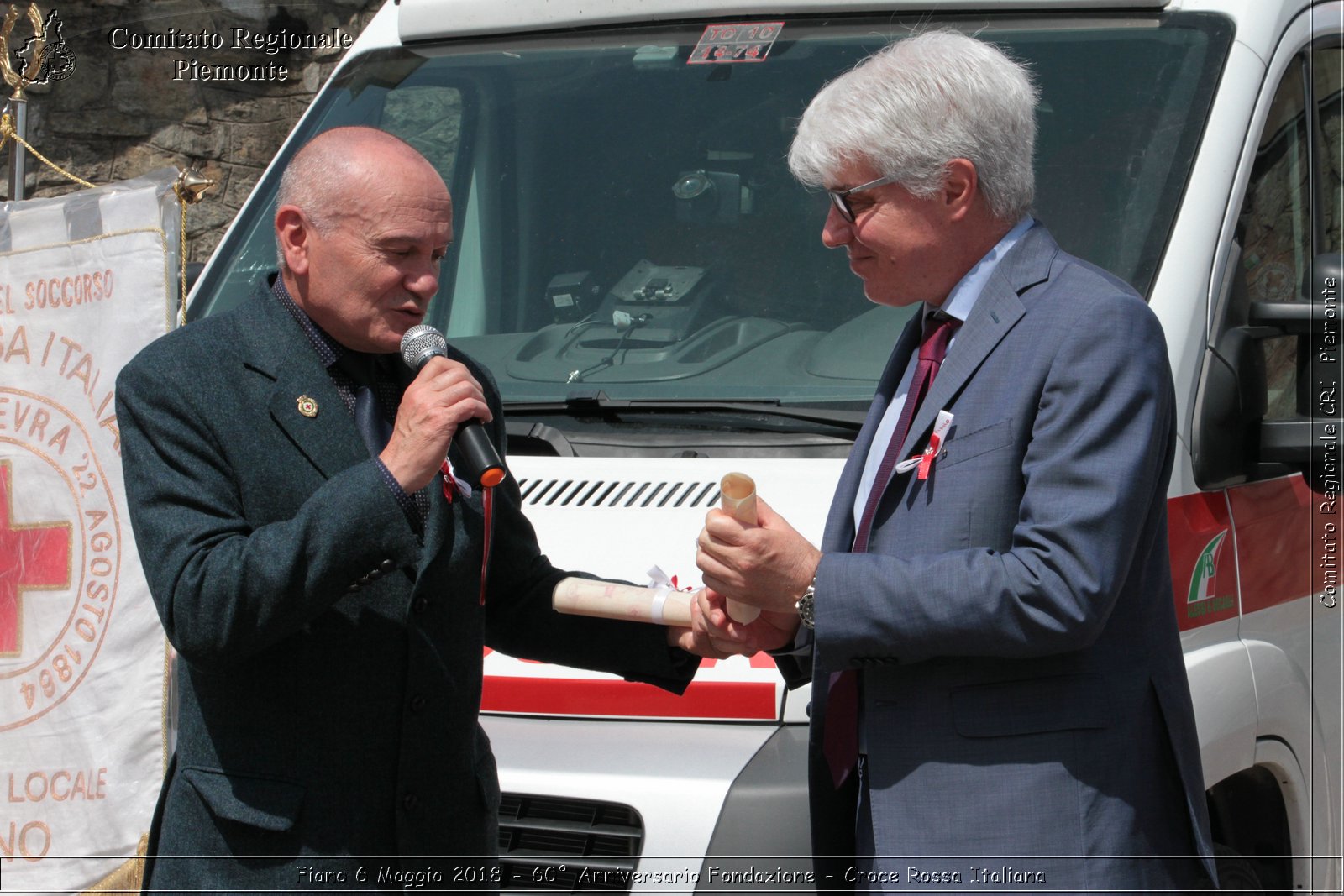 Fiano 6 Maggio 2018 - 60 Anniversario Fondazione - Croce Rossa Italiana- Comitato Regionale del Piemonte