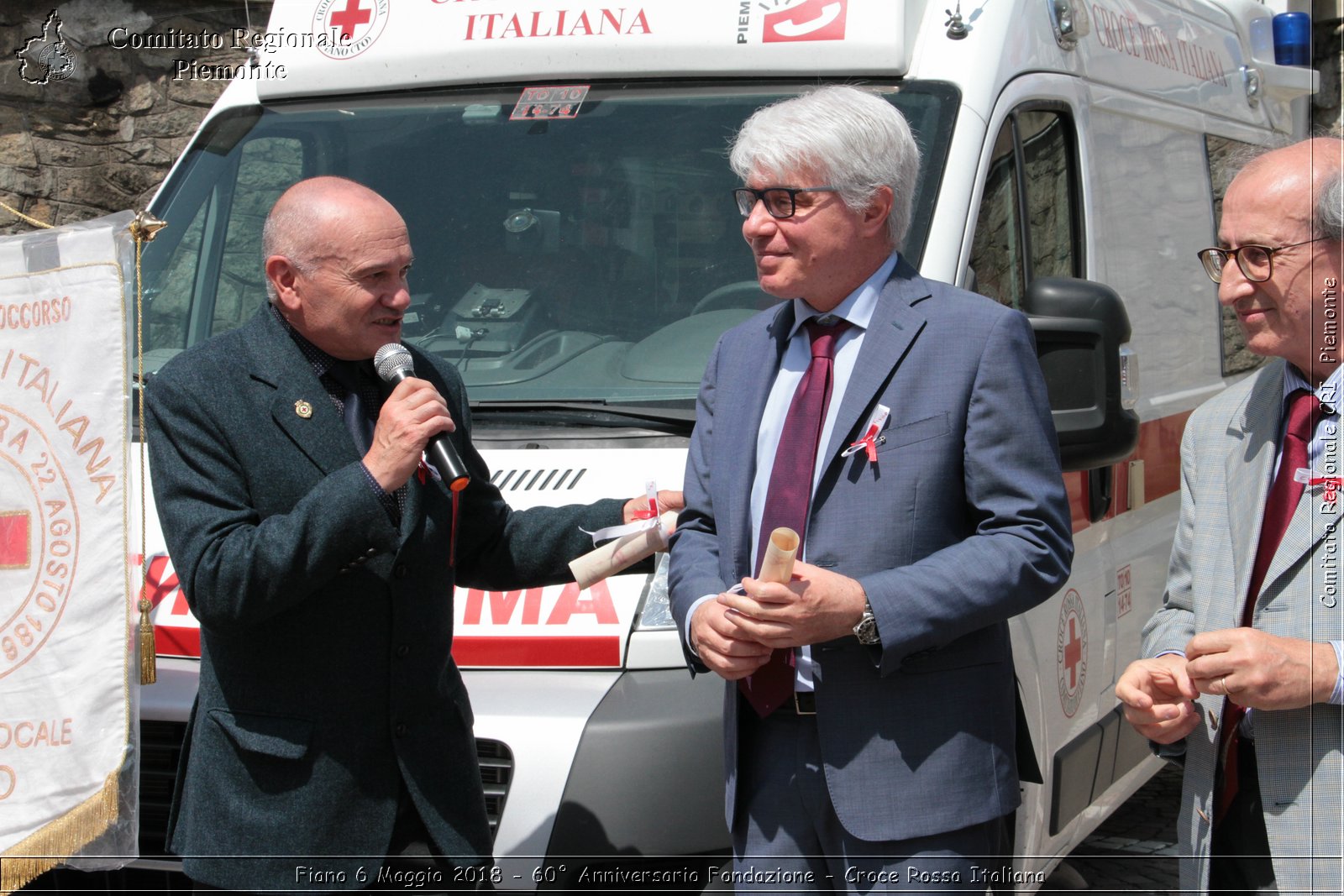 Fiano 6 Maggio 2018 - 60 Anniversario Fondazione - Croce Rossa Italiana- Comitato Regionale del Piemonte