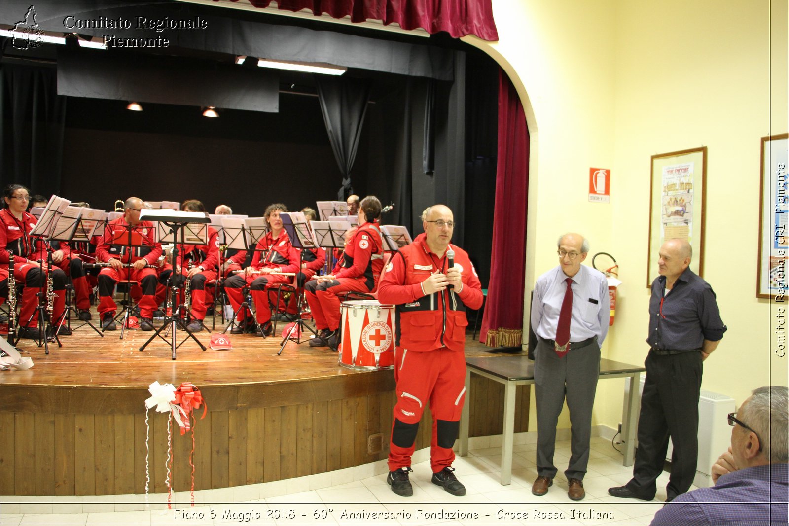 Fiano 6 Maggio 2018 - 60 Anniversario Fondazione - Croce Rossa Italiana- Comitato Regionale del Piemonte