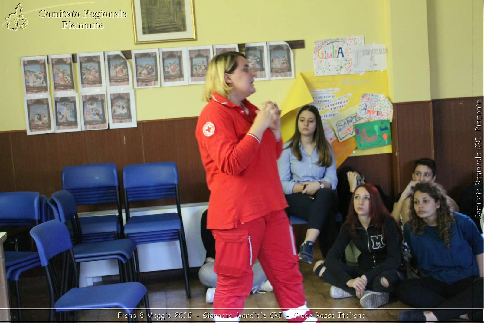 Fiano 8 Maggio 2018 - Giornata Mondiale CRI - Croce Rossa Italiana- Comitato Regionale del Piemonte