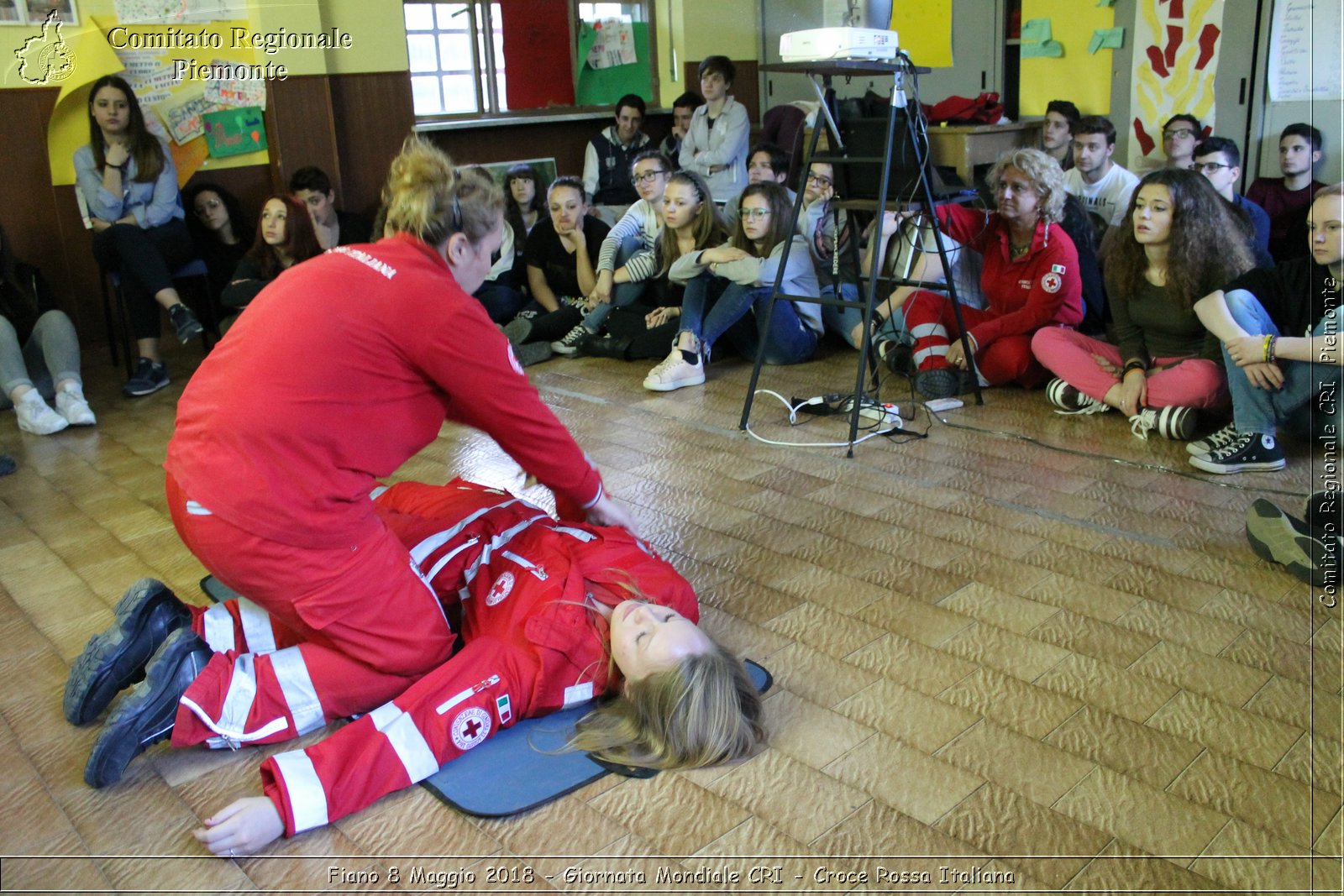 Fiano 8 Maggio 2018 - Giornata Mondiale CRI - Croce Rossa Italiana- Comitato Regionale del Piemonte