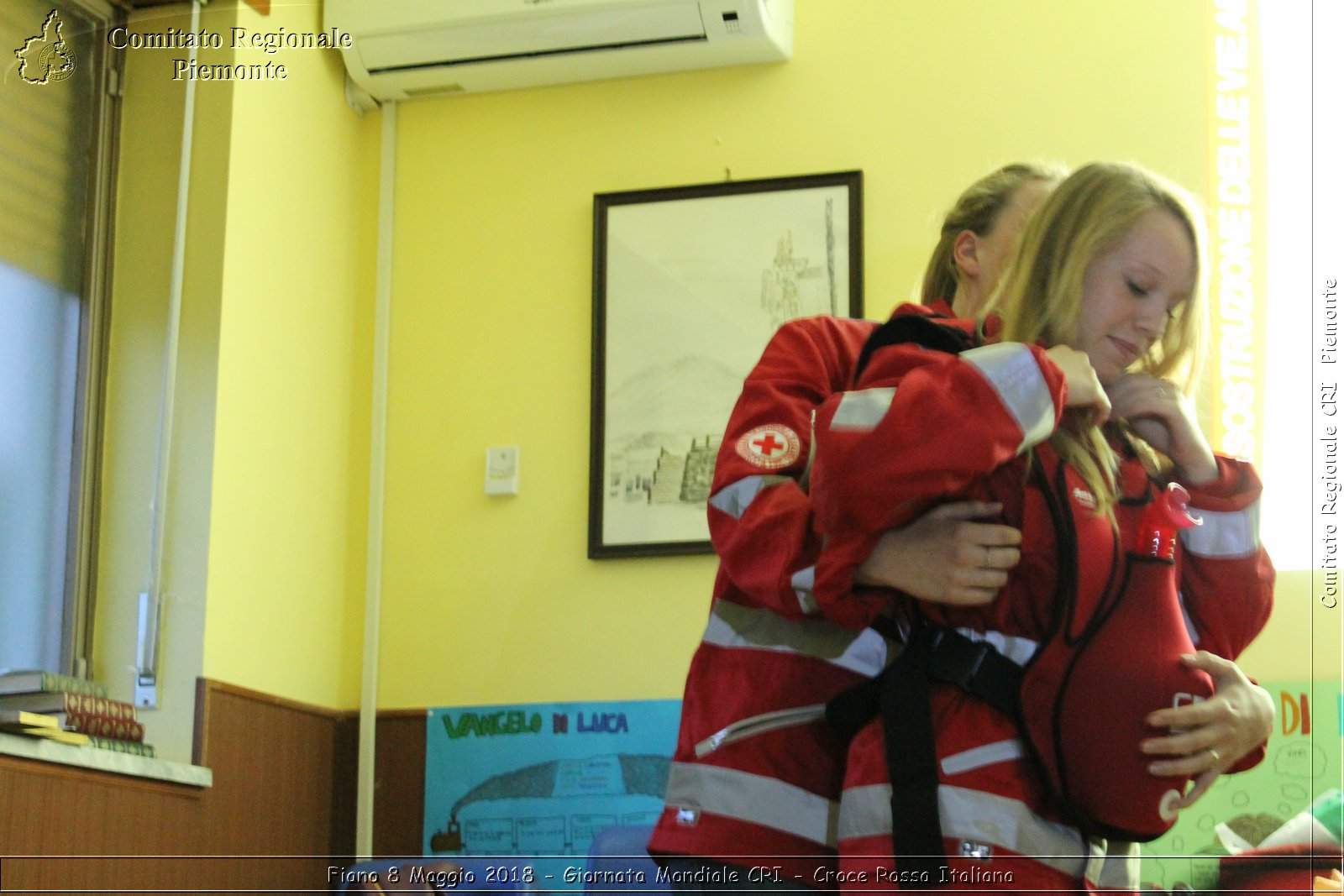 Fiano 8 Maggio 2018 - Giornata Mondiale CRI - Croce Rossa Italiana- Comitato Regionale del Piemonte