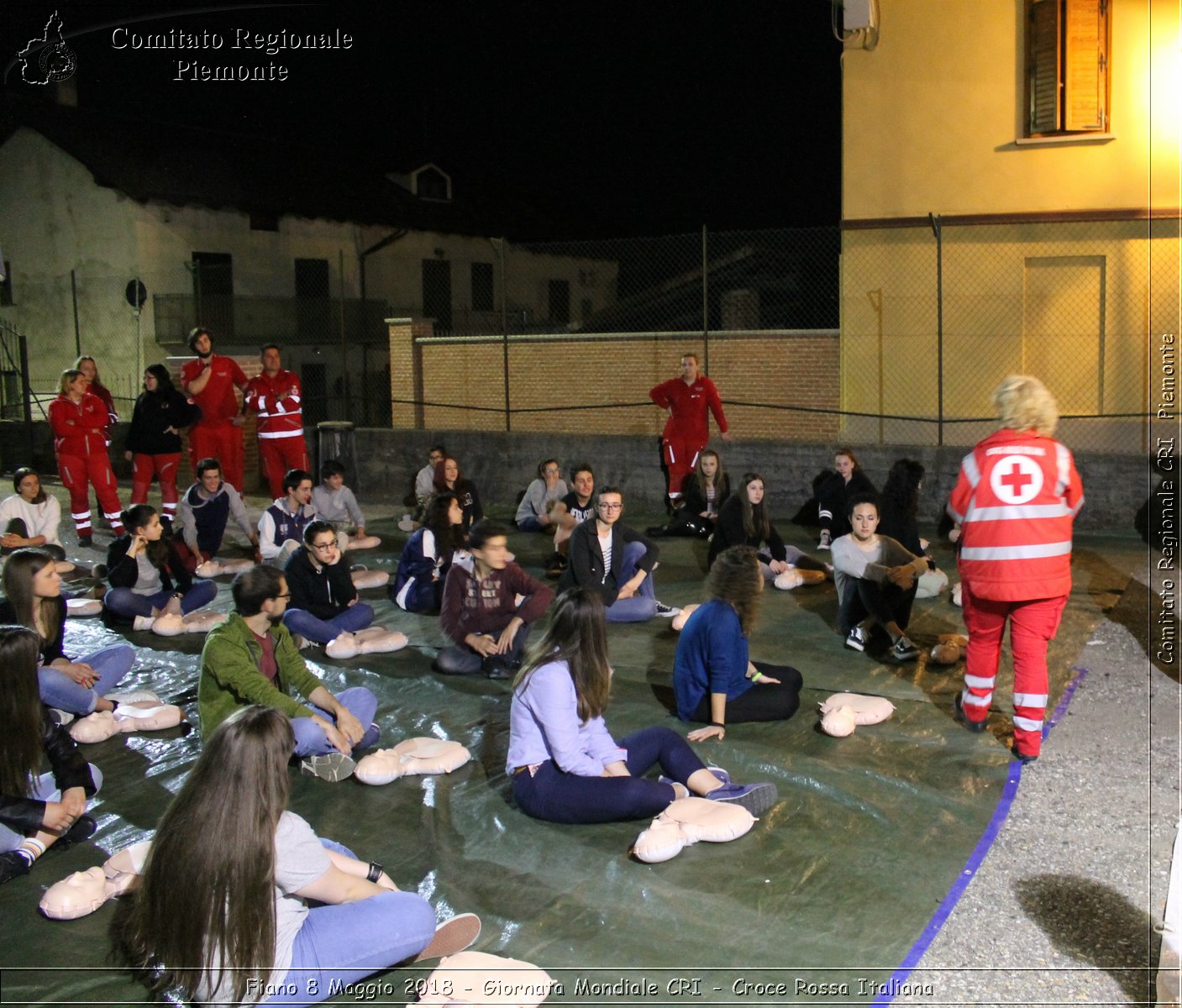 Fiano 8 Maggio 2018 - Giornata Mondiale CRI - Croce Rossa Italiana- Comitato Regionale del Piemonte