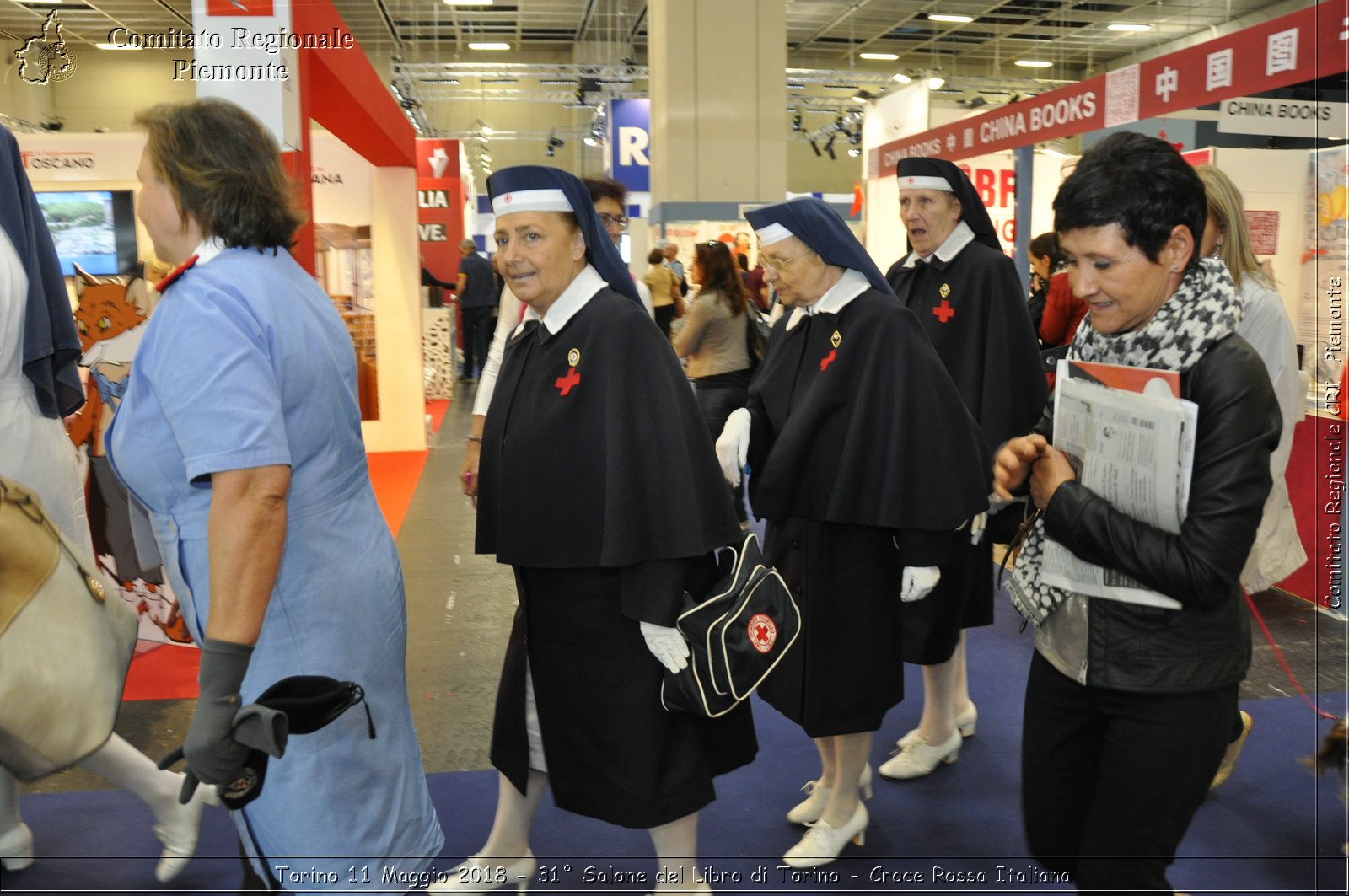 Torino 11 Maggio 2018 - 31 Salone del Libro di Torino - Croce Rossa Italiana- Comitato Regionale del Piemonte