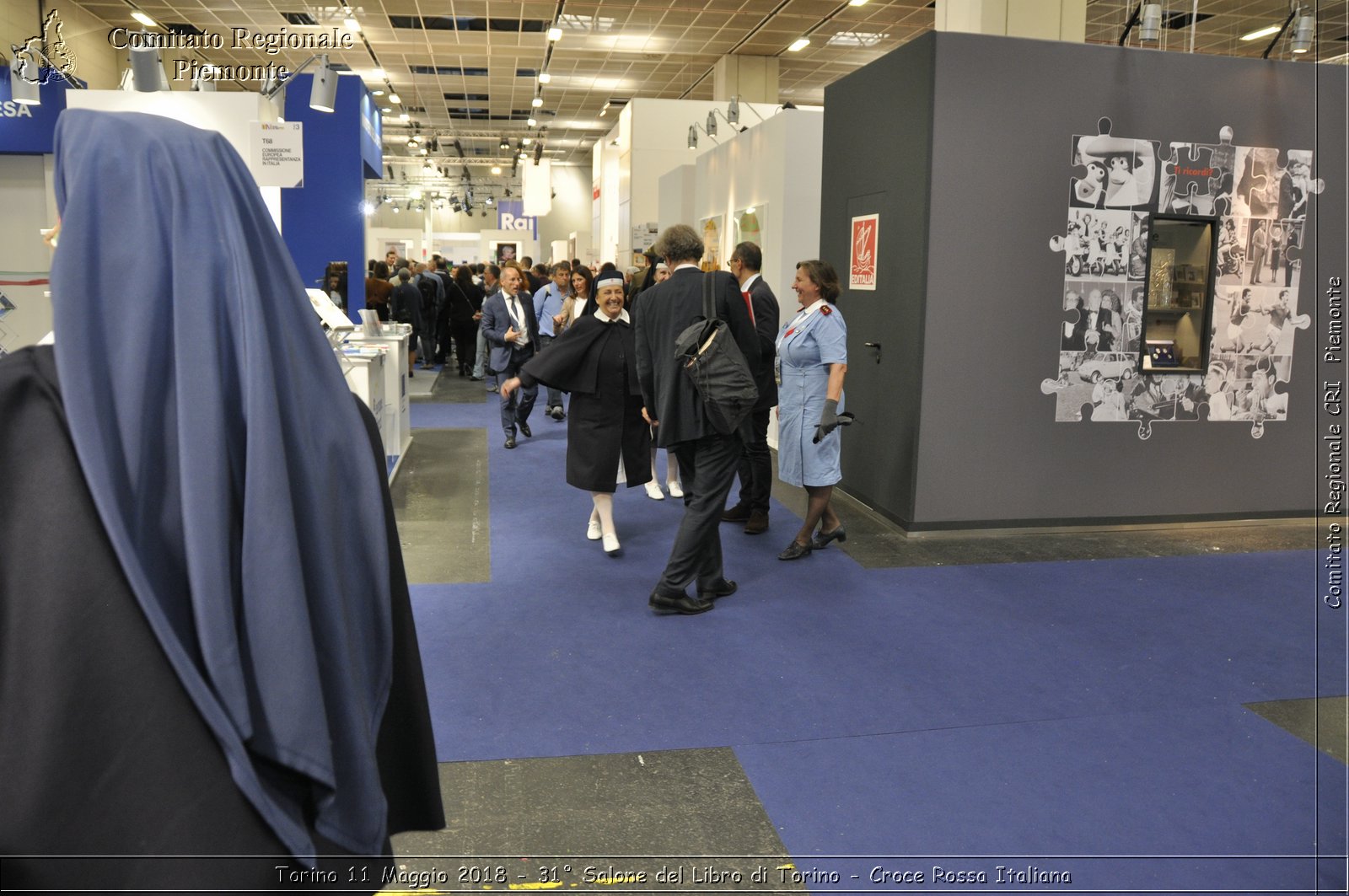 Torino 11 Maggio 2018 - 31 Salone del Libro di Torino - Croce Rossa Italiana- Comitato Regionale del Piemonte