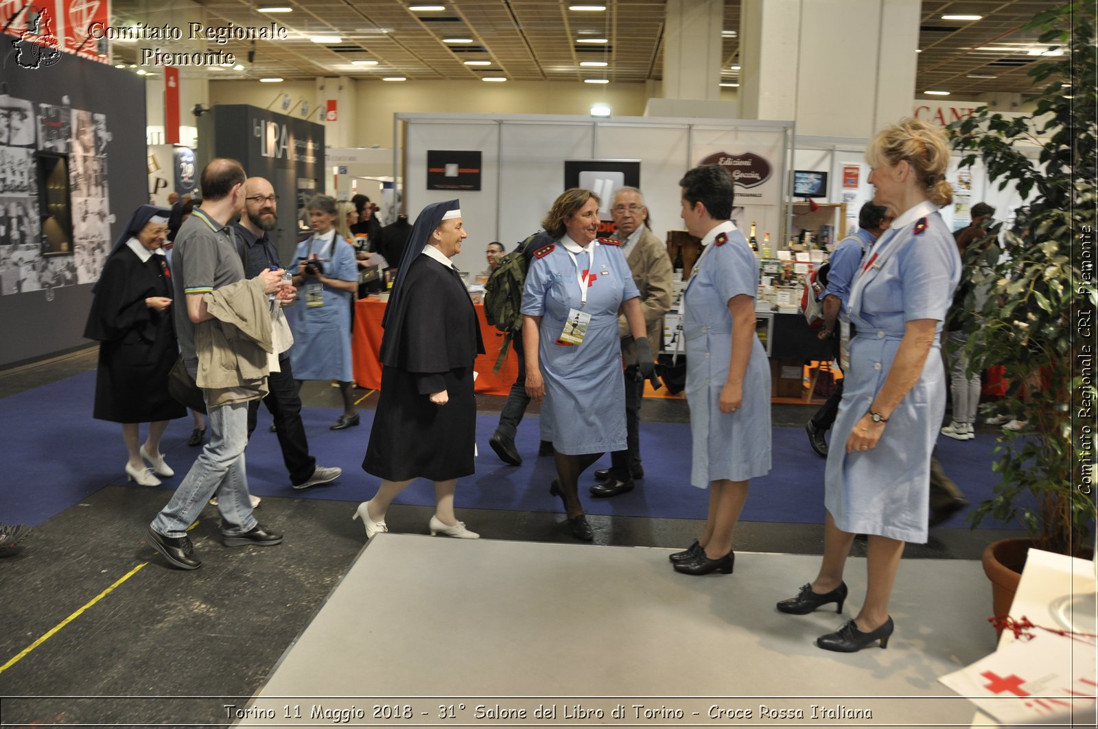 Torino 11 Maggio 2018 - 31 Salone del Libro di Torino - Croce Rossa Italiana- Comitato Regionale del Piemonte