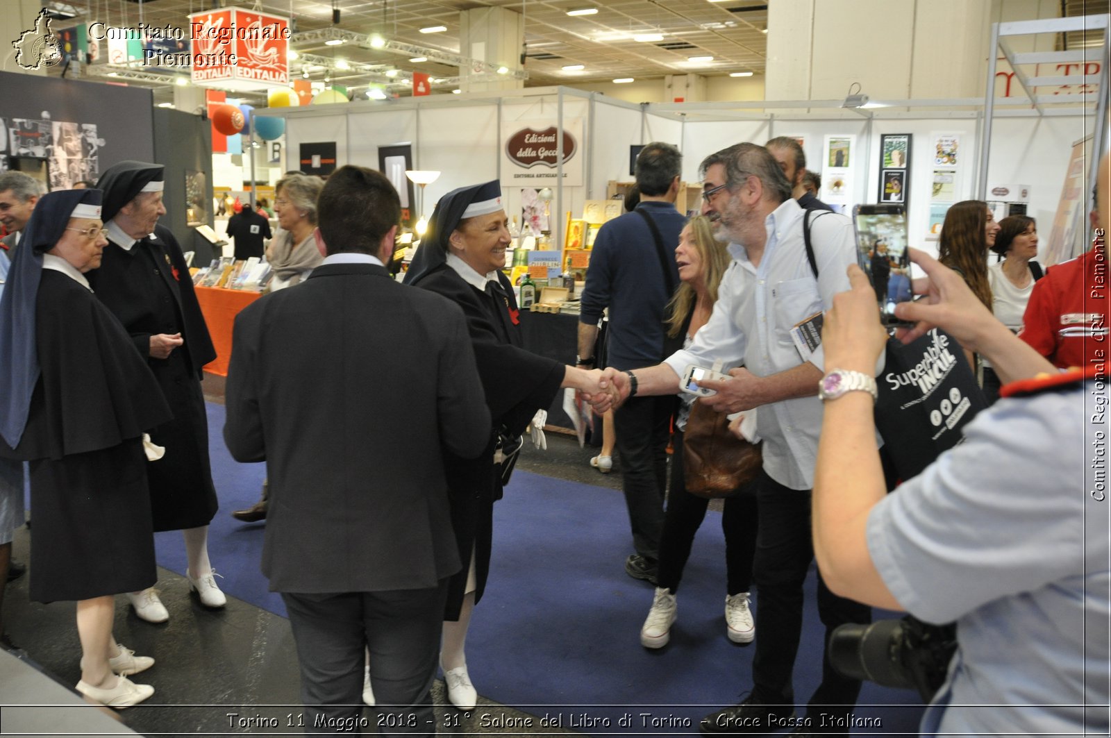 Torino 11 Maggio 2018 - 31 Salone del Libro di Torino - Croce Rossa Italiana- Comitato Regionale del Piemonte