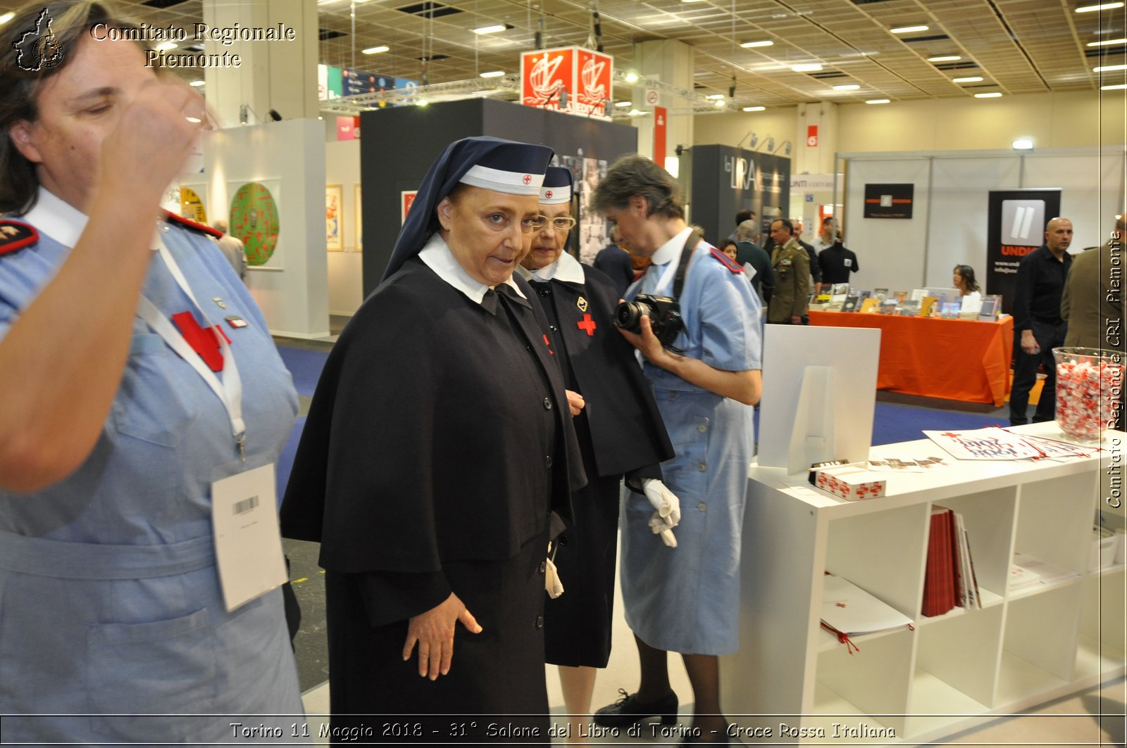 Torino 11 Maggio 2018 - 31 Salone del Libro di Torino - Croce Rossa Italiana- Comitato Regionale del Piemonte