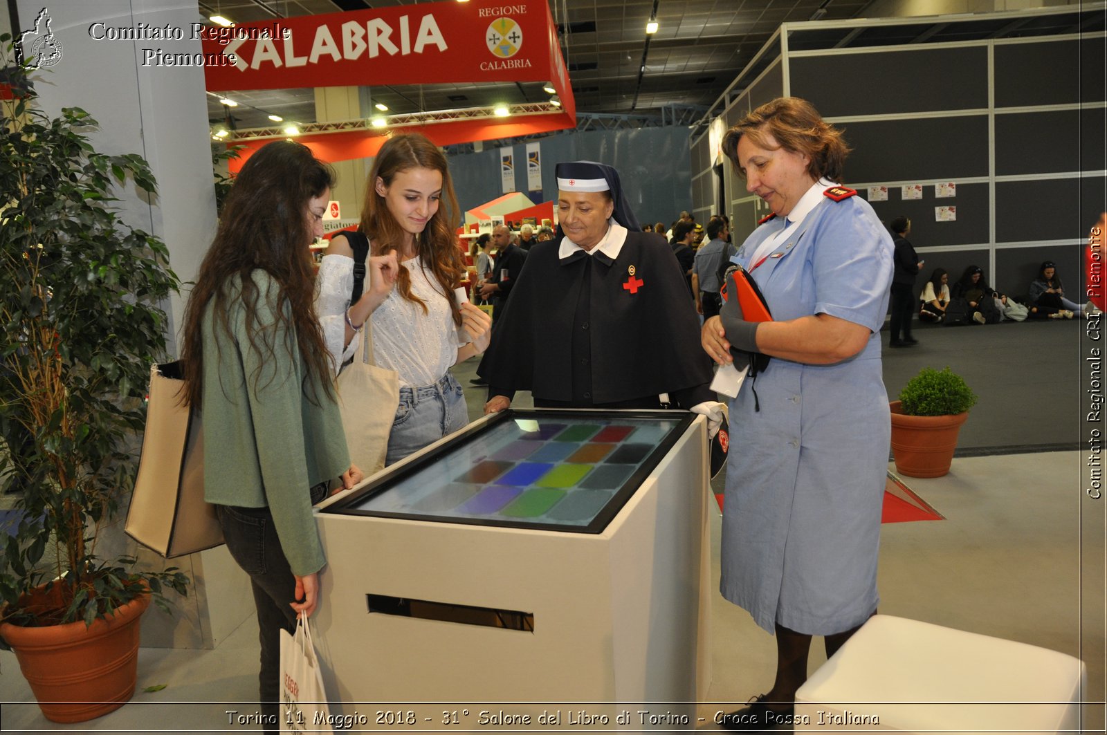 Torino 11 Maggio 2018 - 31 Salone del Libro di Torino - Croce Rossa Italiana- Comitato Regionale del Piemonte