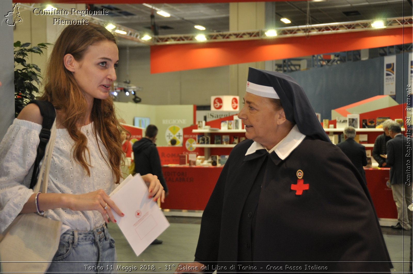 Torino 11 Maggio 2018 - 31 Salone del Libro di Torino - Croce Rossa Italiana- Comitato Regionale del Piemonte