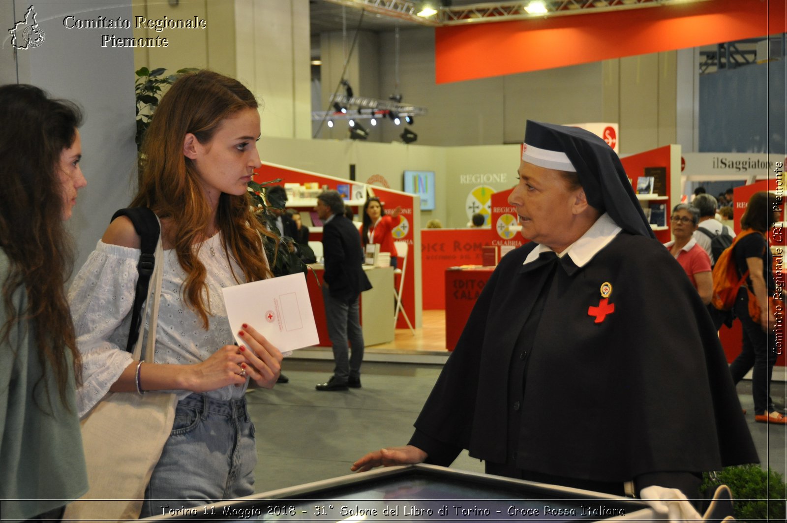 Torino 11 Maggio 2018 - 31 Salone del Libro di Torino - Croce Rossa Italiana- Comitato Regionale del Piemonte