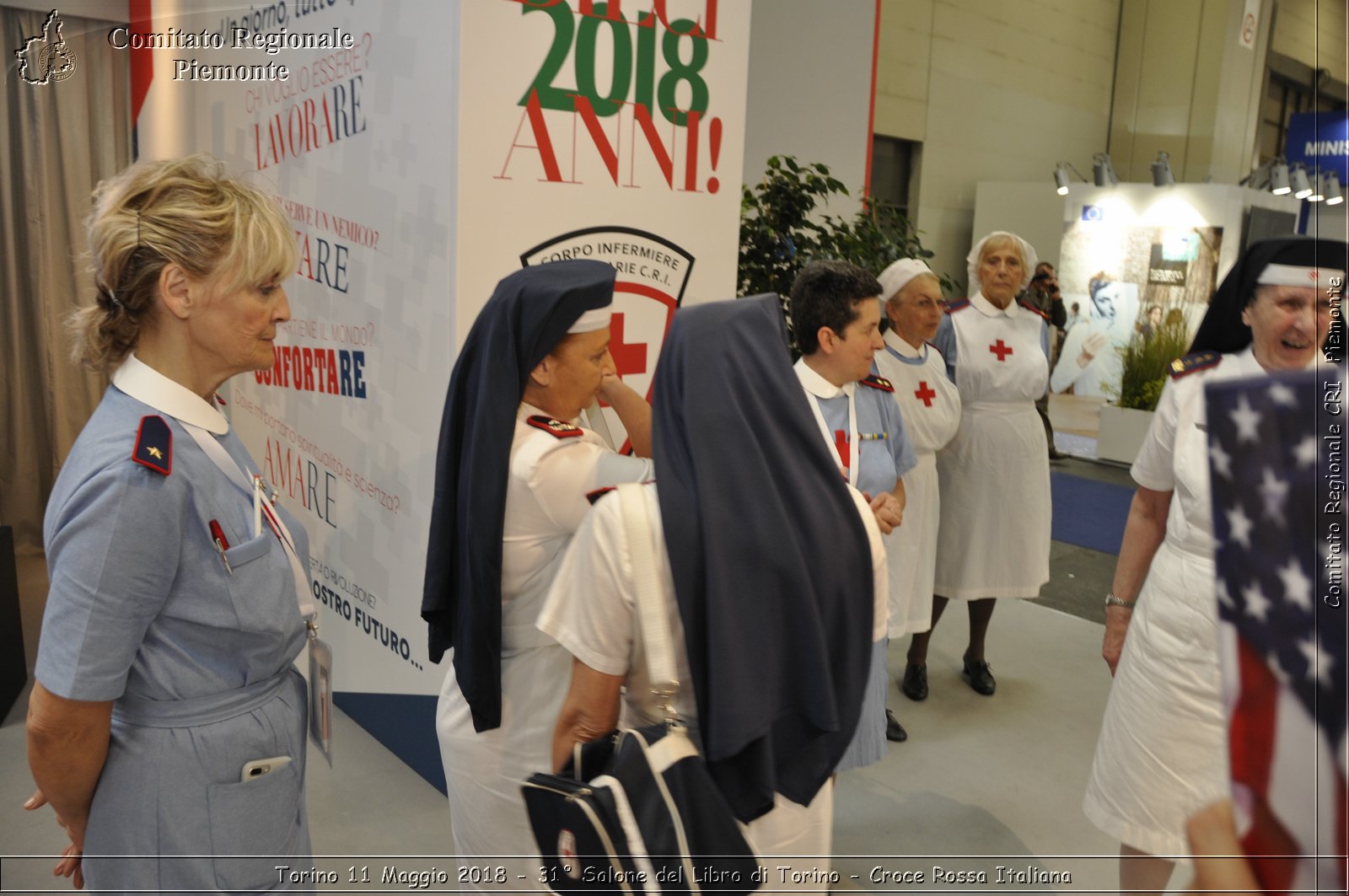 Torino 11 Maggio 2018 - 31 Salone del Libro di Torino - Croce Rossa Italiana- Comitato Regionale del Piemonte