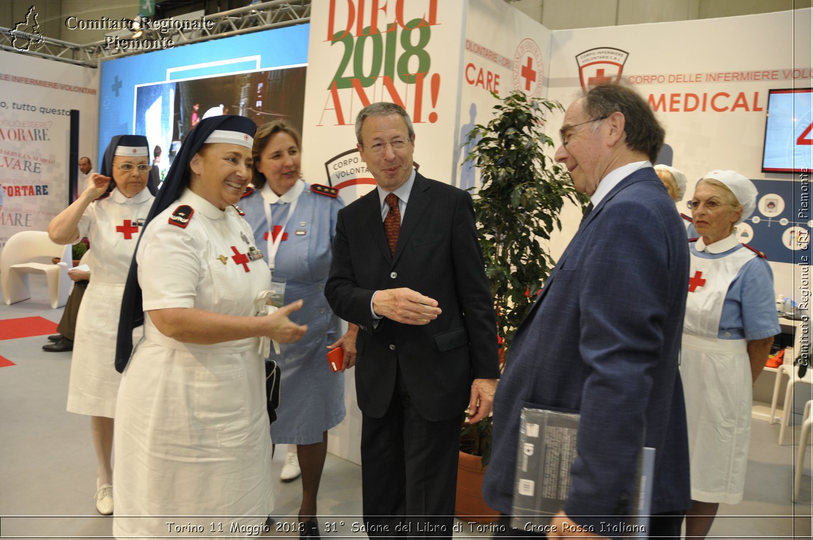 Torino 11 Maggio 2018 - 31 Salone del Libro di Torino - Croce Rossa Italiana- Comitato Regionale del Piemonte