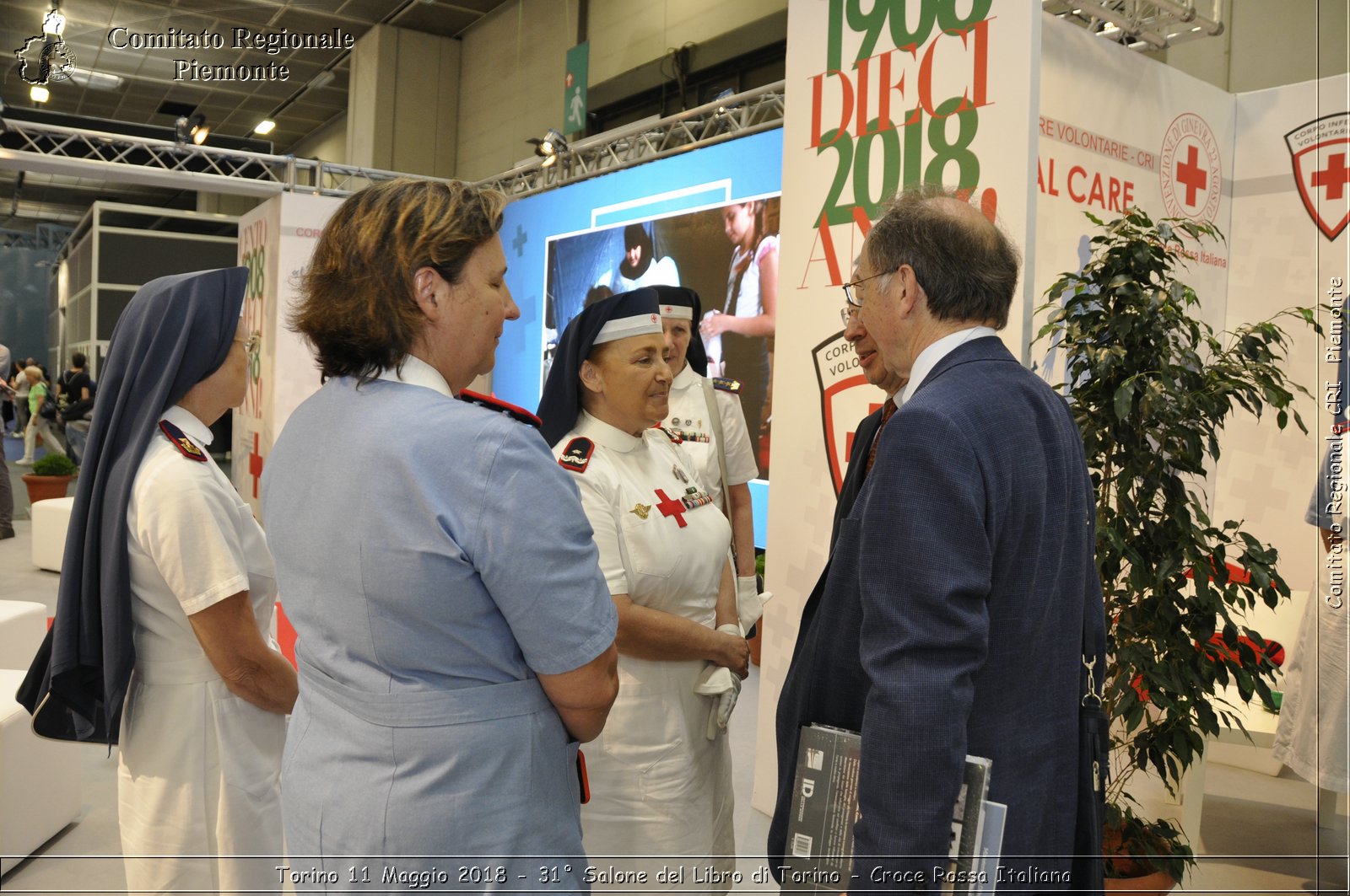 Torino 11 Maggio 2018 - 31 Salone del Libro di Torino - Croce Rossa Italiana- Comitato Regionale del Piemonte