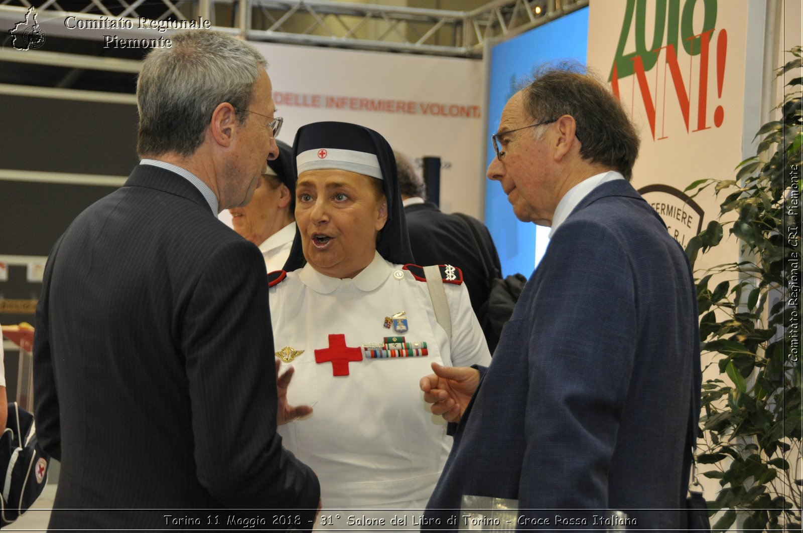 Torino 11 Maggio 2018 - 31 Salone del Libro di Torino - Croce Rossa Italiana- Comitato Regionale del Piemonte