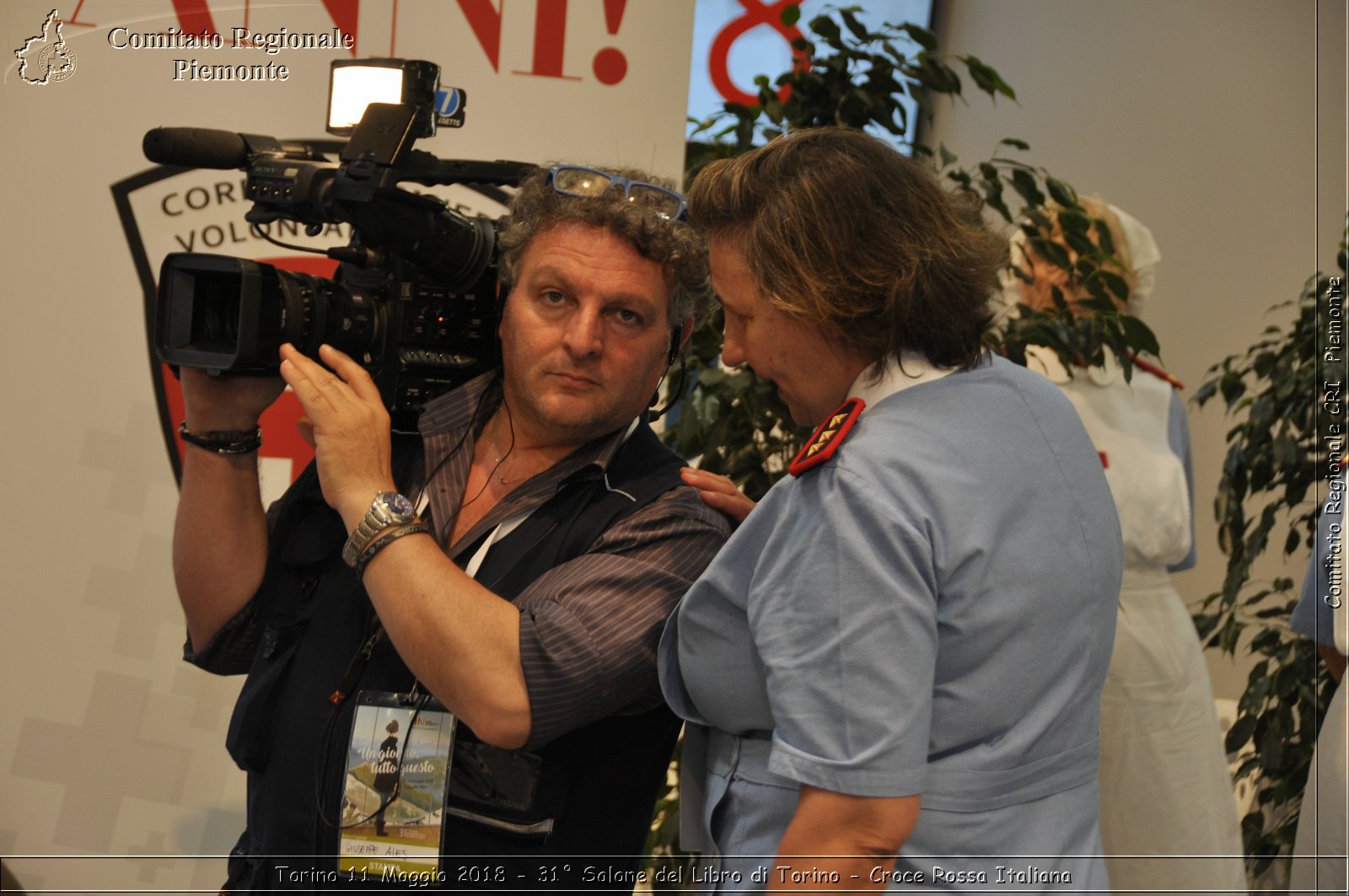 Torino 11 Maggio 2018 - 31 Salone del Libro di Torino - Croce Rossa Italiana- Comitato Regionale del Piemonte