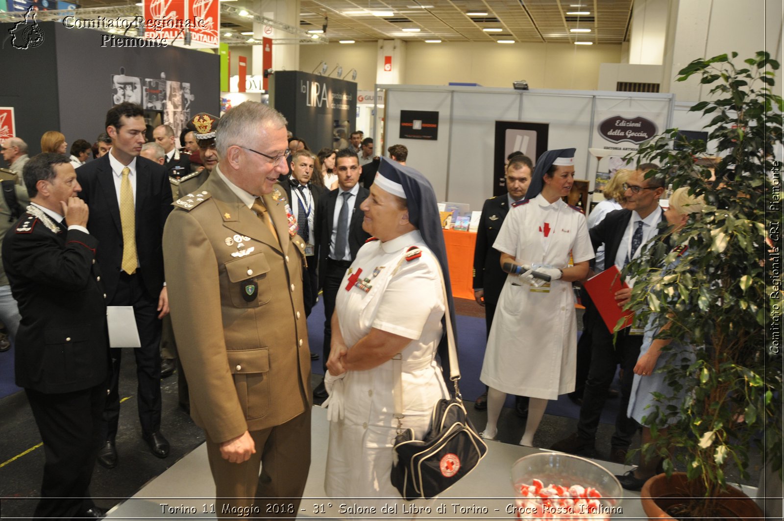 Torino 11 Maggio 2018 - 31 Salone del Libro di Torino - Croce Rossa Italiana- Comitato Regionale del Piemonte