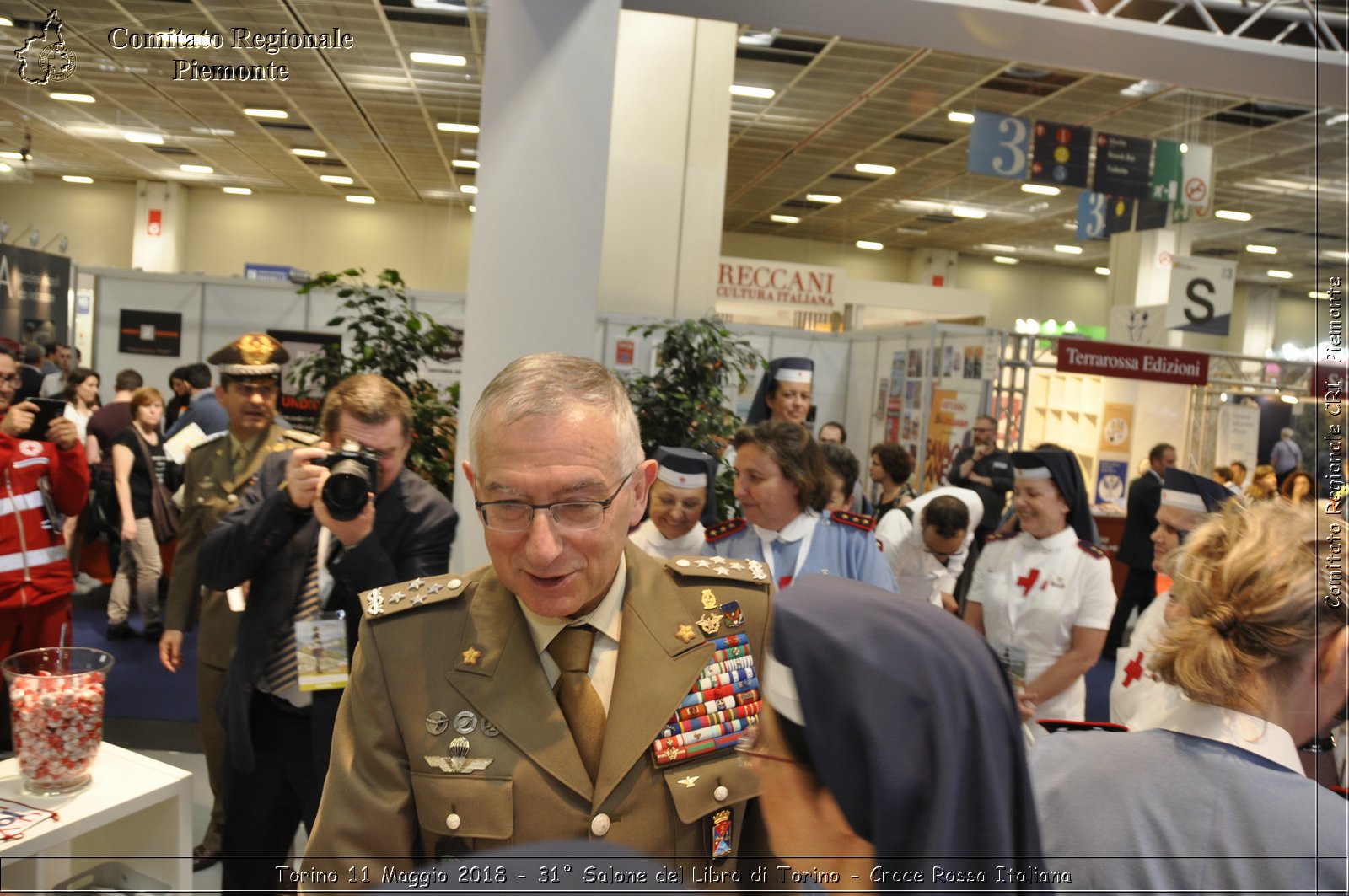 Torino 11 Maggio 2018 - 31 Salone del Libro di Torino - Croce Rossa Italiana- Comitato Regionale del Piemonte