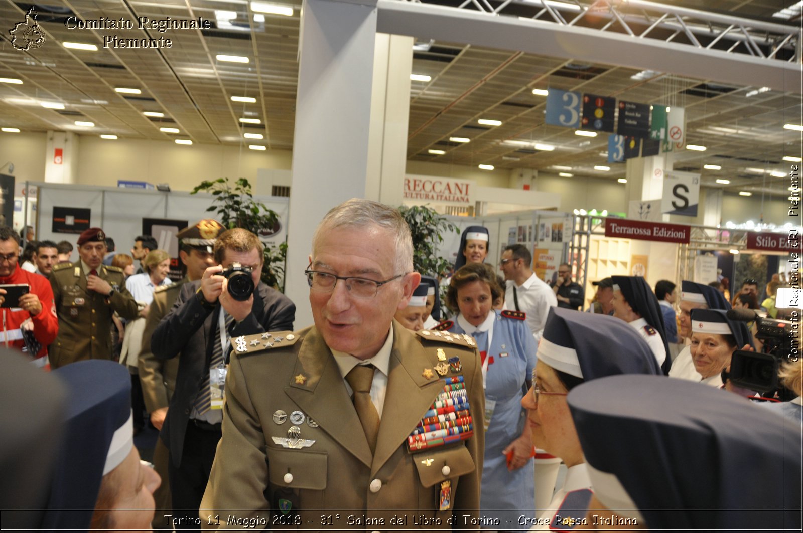 Torino 11 Maggio 2018 - 31 Salone del Libro di Torino - Croce Rossa Italiana- Comitato Regionale del Piemonte