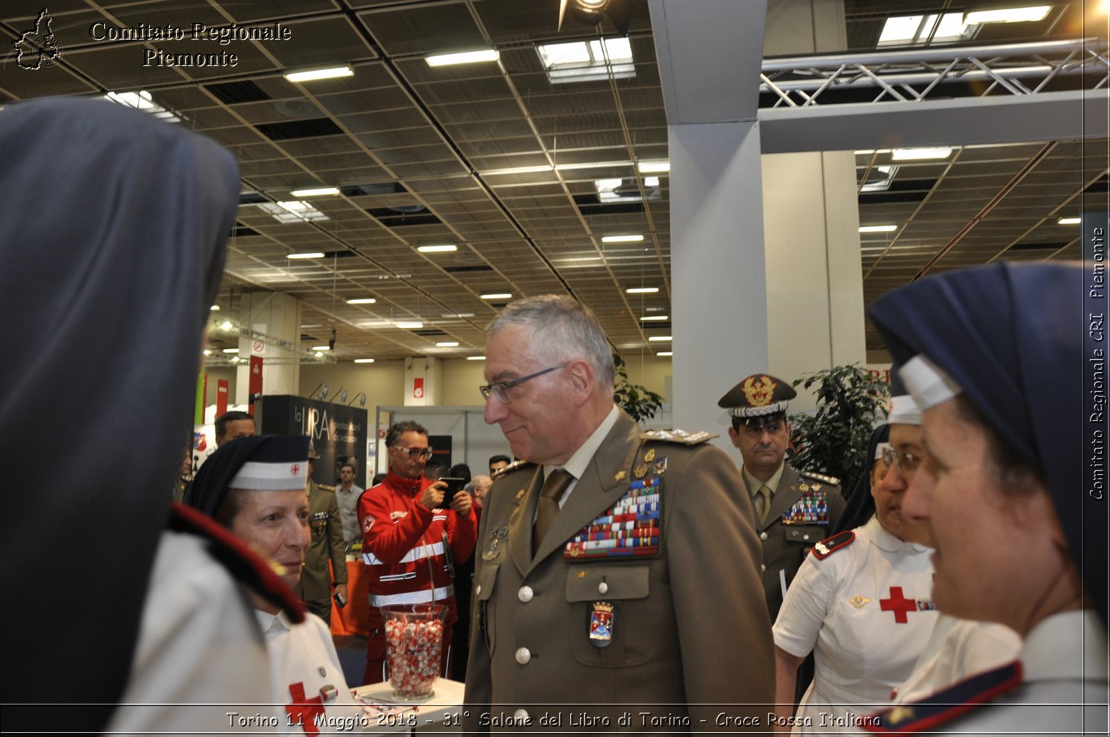 Torino 11 Maggio 2018 - 31 Salone del Libro di Torino - Croce Rossa Italiana- Comitato Regionale del Piemonte