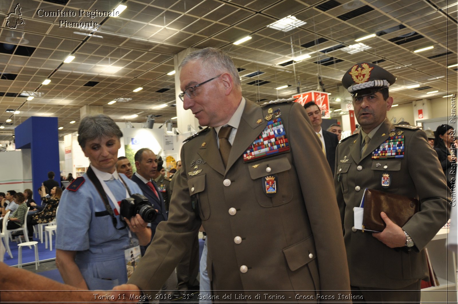 Torino 11 Maggio 2018 - 31 Salone del Libro di Torino - Croce Rossa Italiana- Comitato Regionale del Piemonte